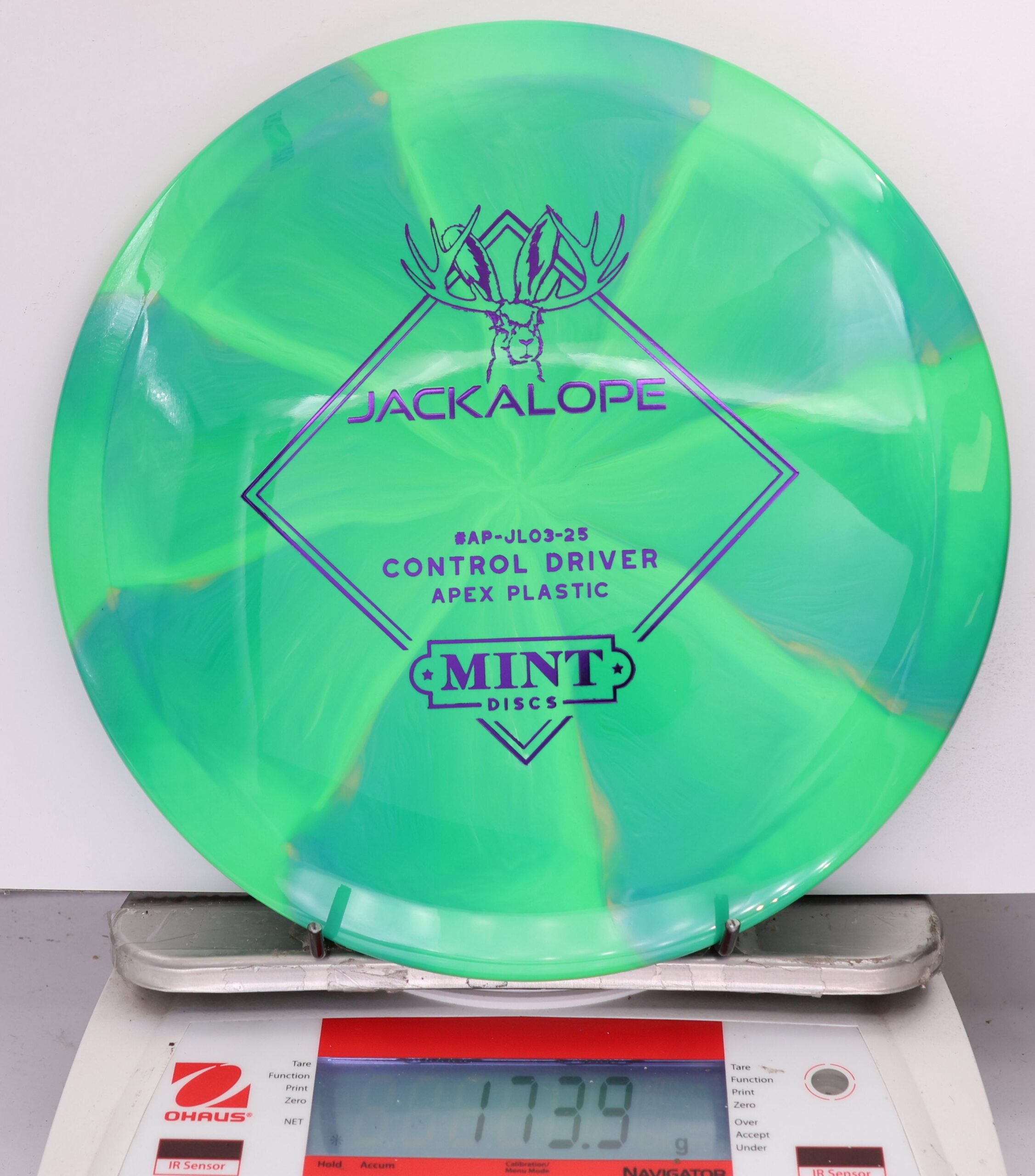 644131 Swirly Apex Jackalope - #19 GreenBlue, 174