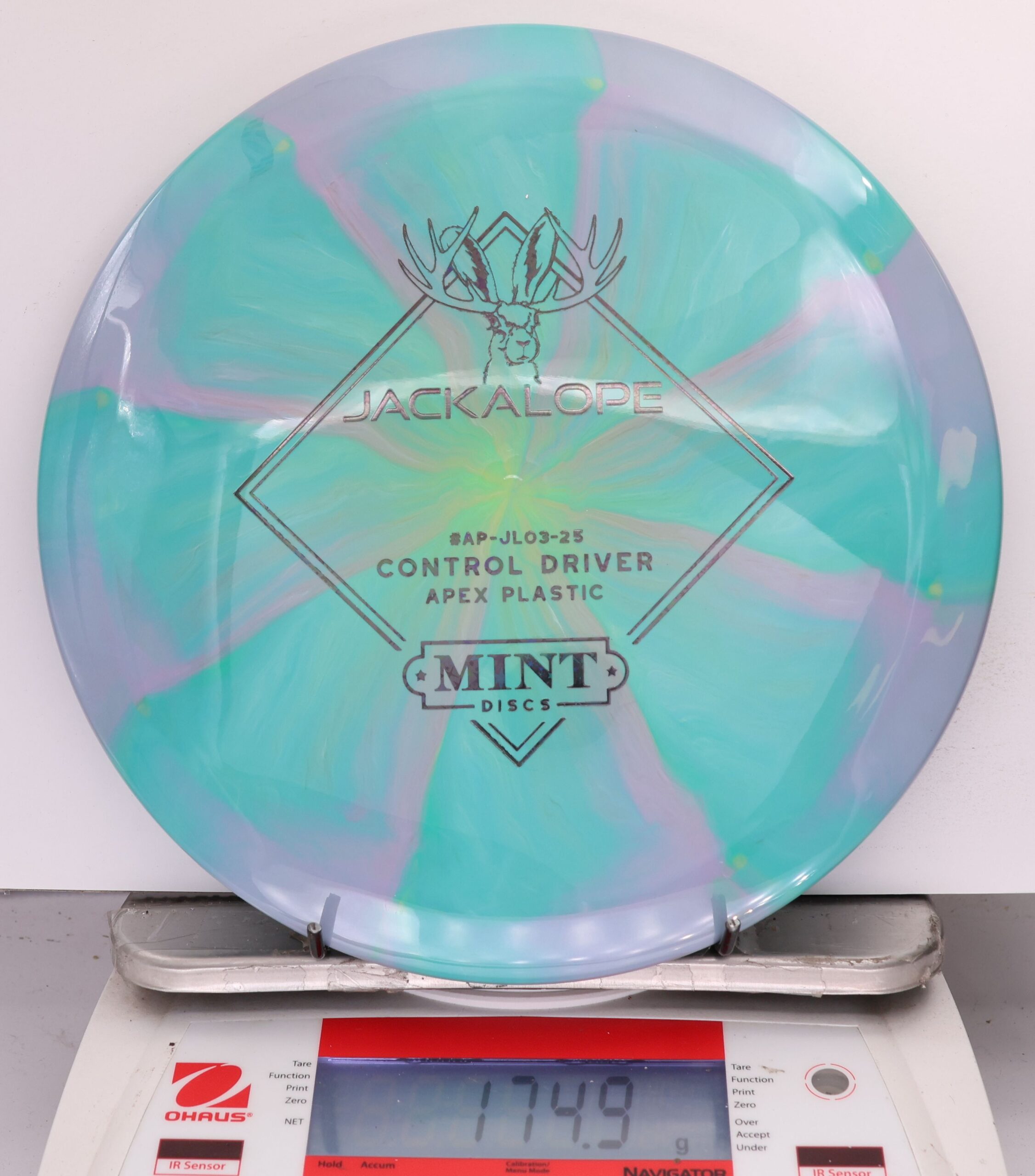 644186 Swirly Apex Jackalope - #26 TealPinkPurple, 175