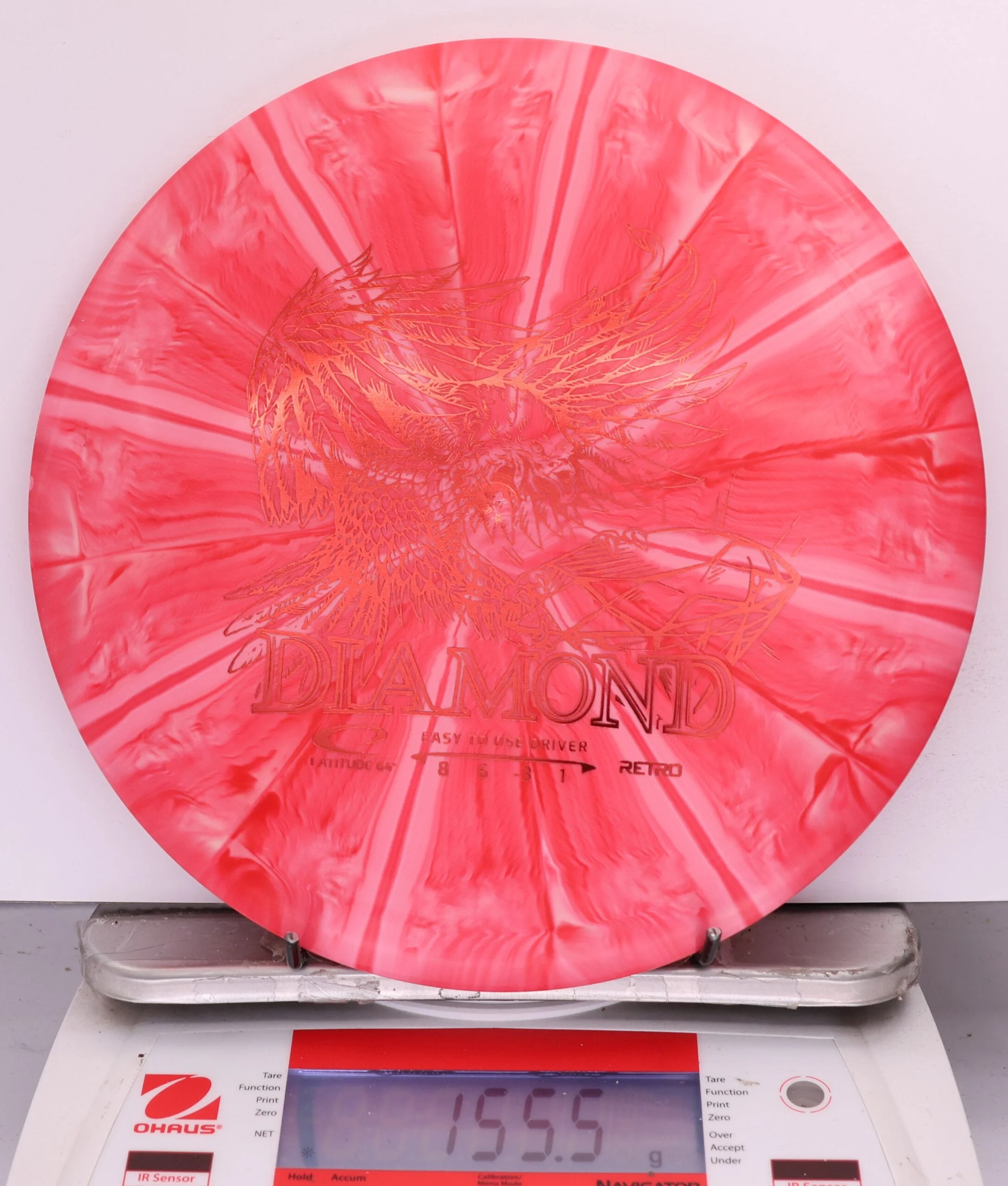645724 Retro Burst Diamond - #886 Red, 156