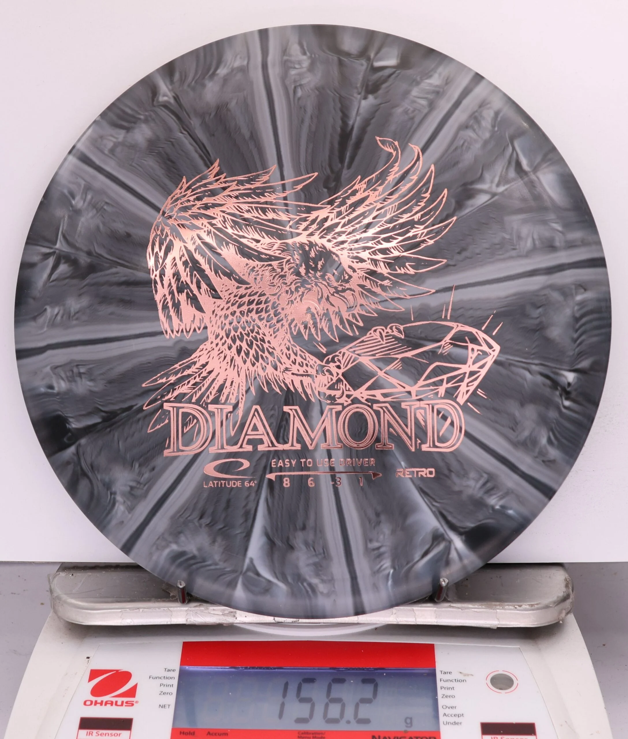 645897 Retro Burst Diamond - #909 Gray, 156