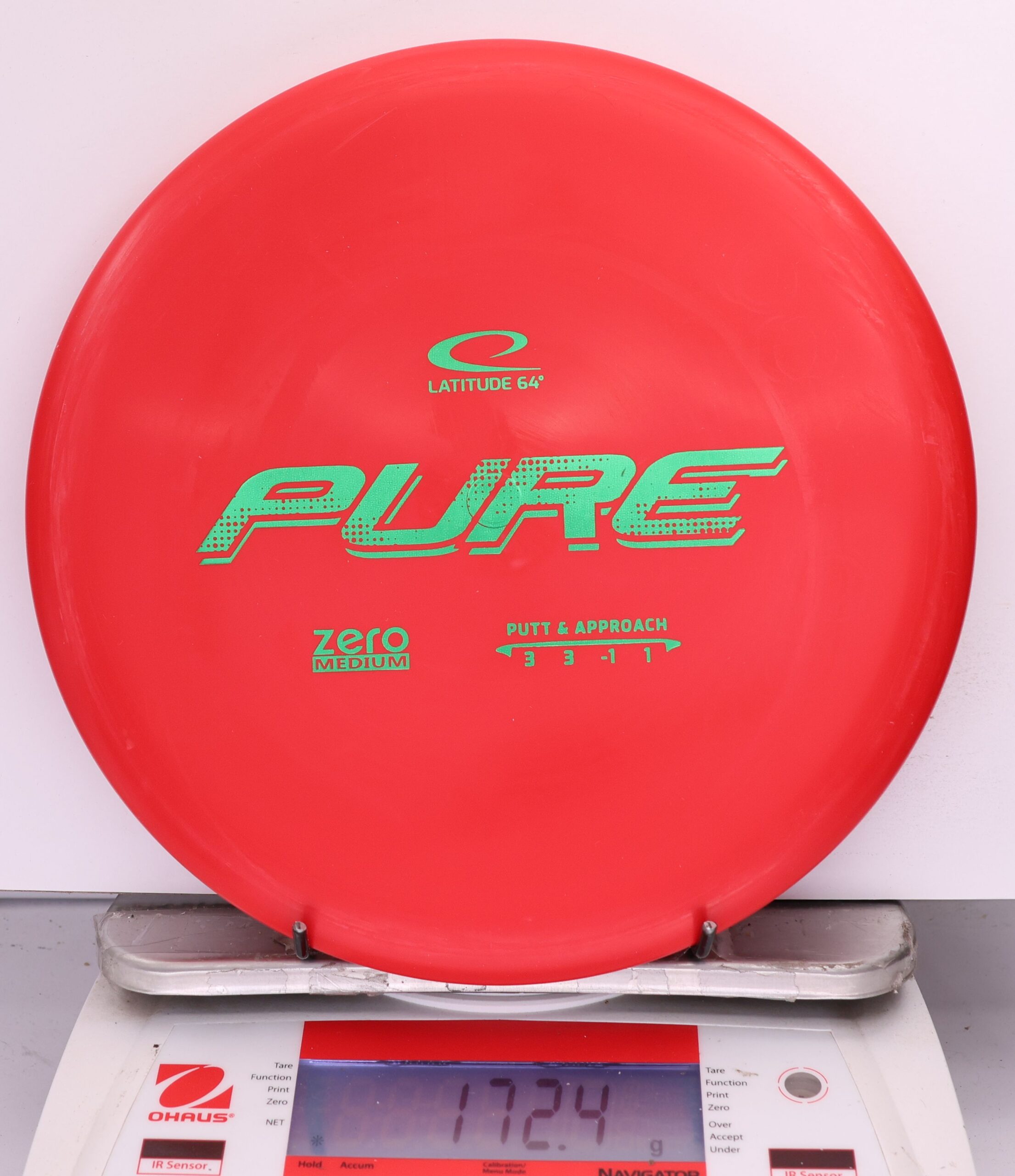 646307 Zero Medium Pure - #887 Red, 172