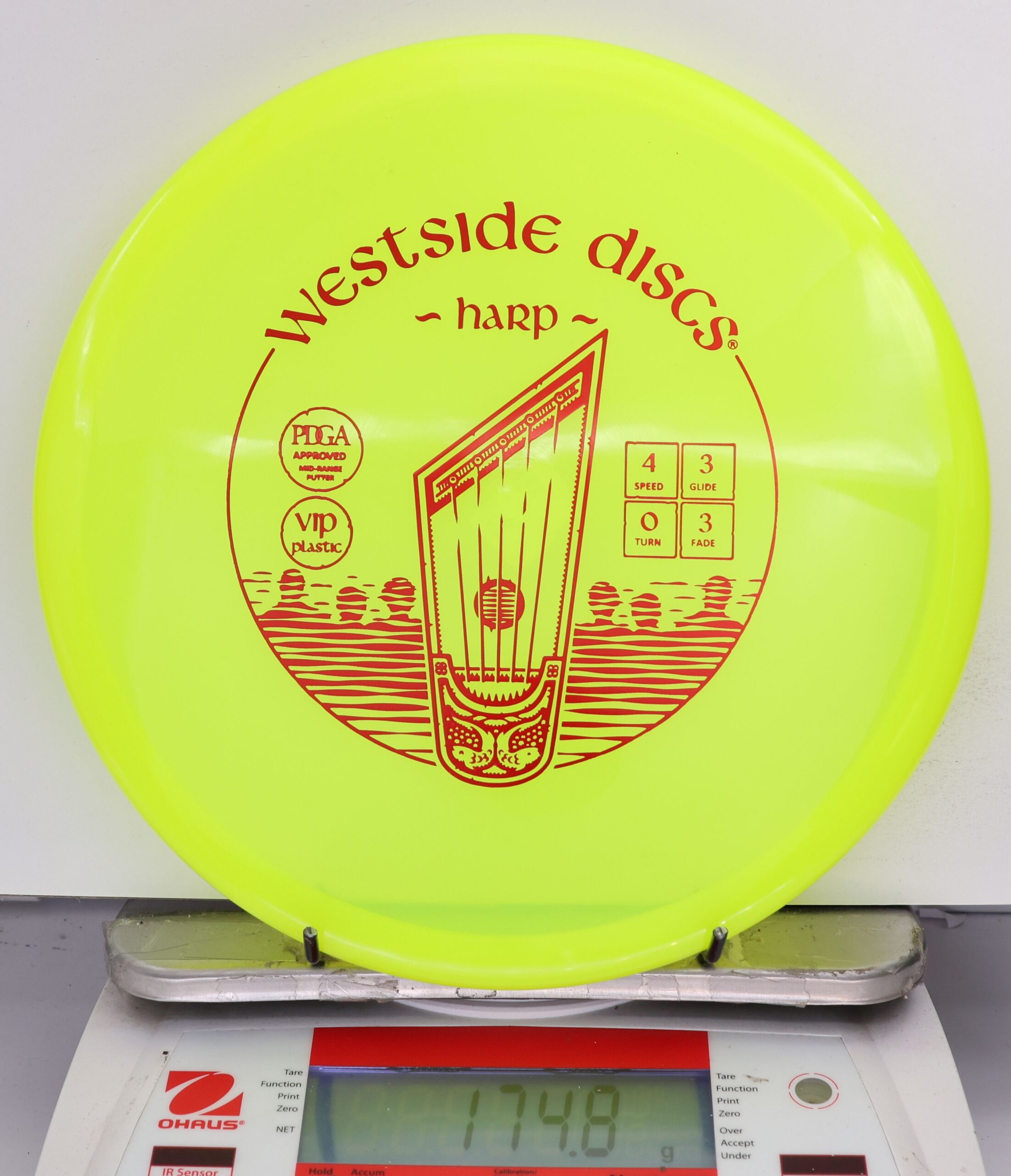 647679 VIP Harp - #883 Yellow, 175