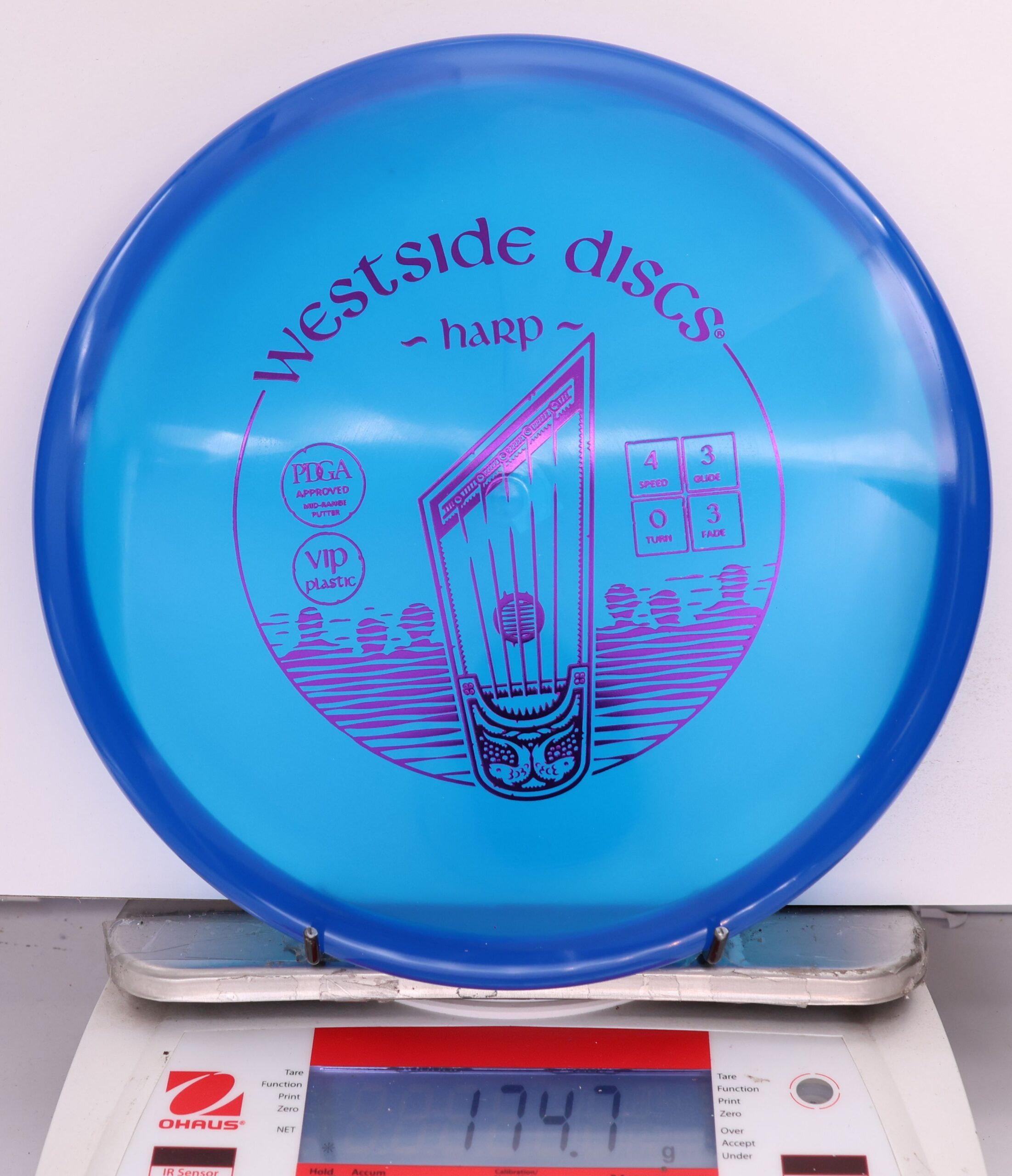 647680 VIP Harp - #884 Blue, 175