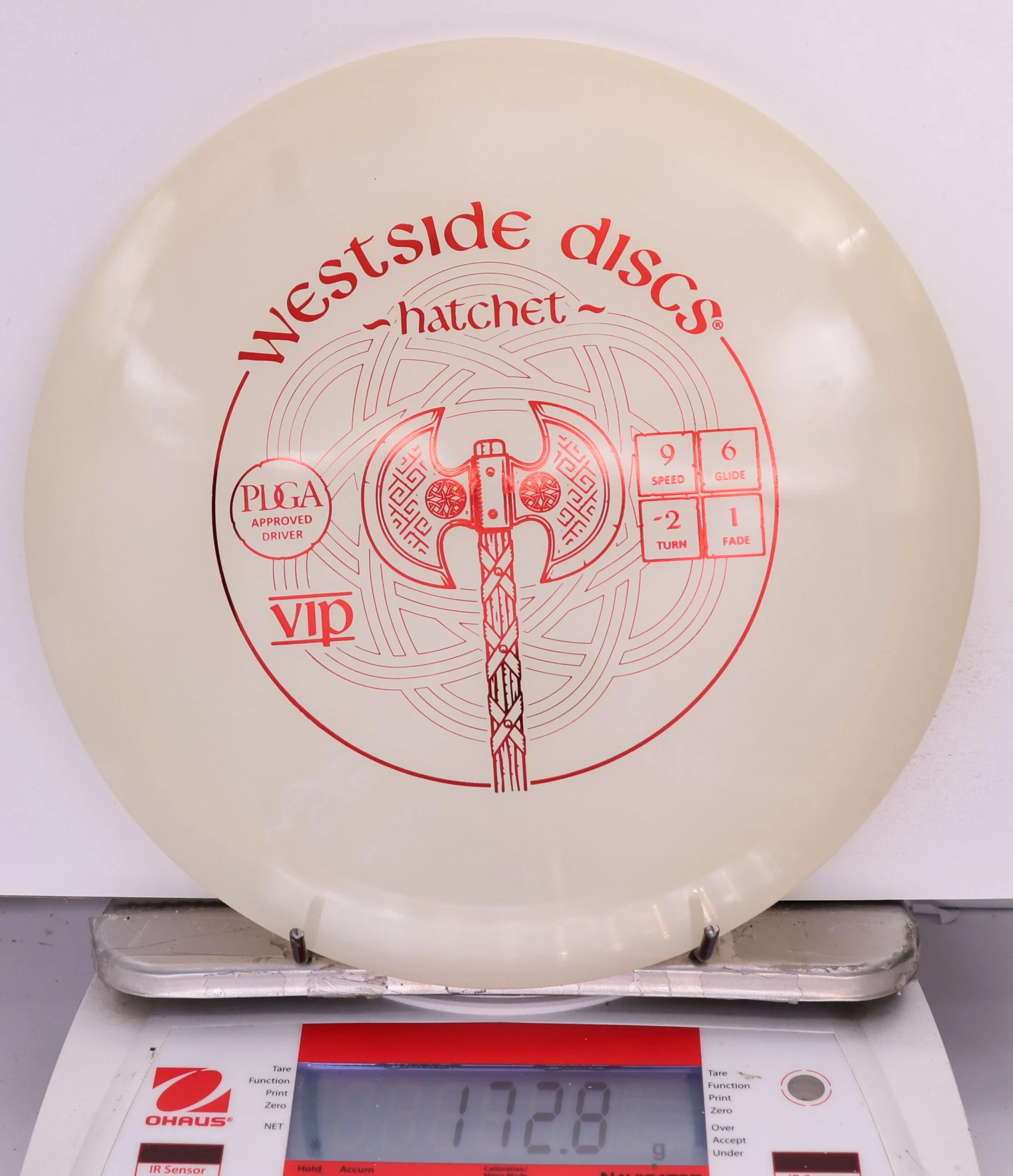 647744 VIP Hatchet - #880 ClerWhiteish, 173
