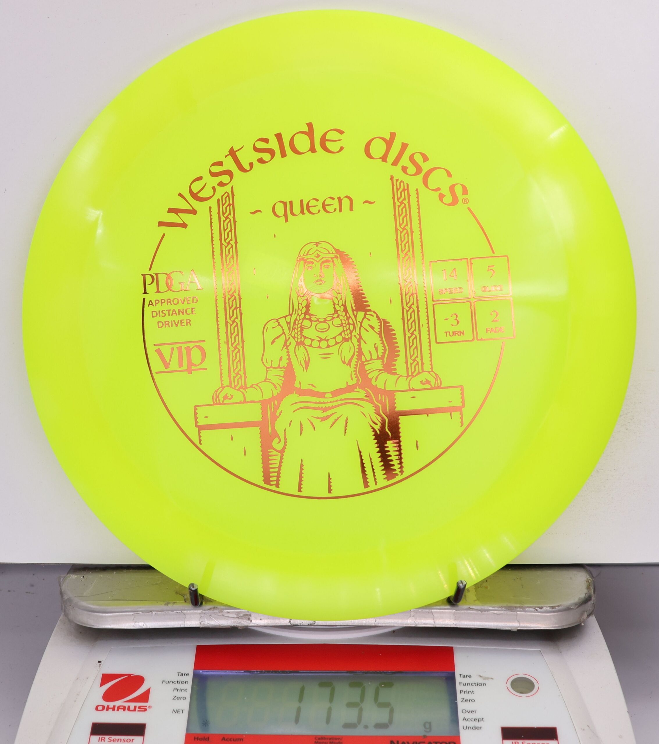 647792 VIP Queen - #885 Yellow, 174