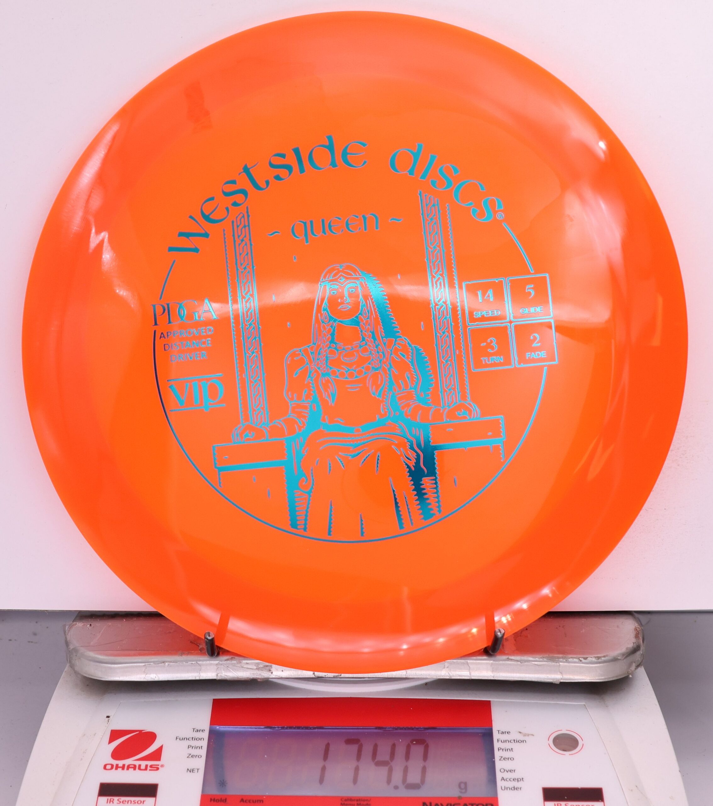 647801 VIP Queen - #886 Orange, 174