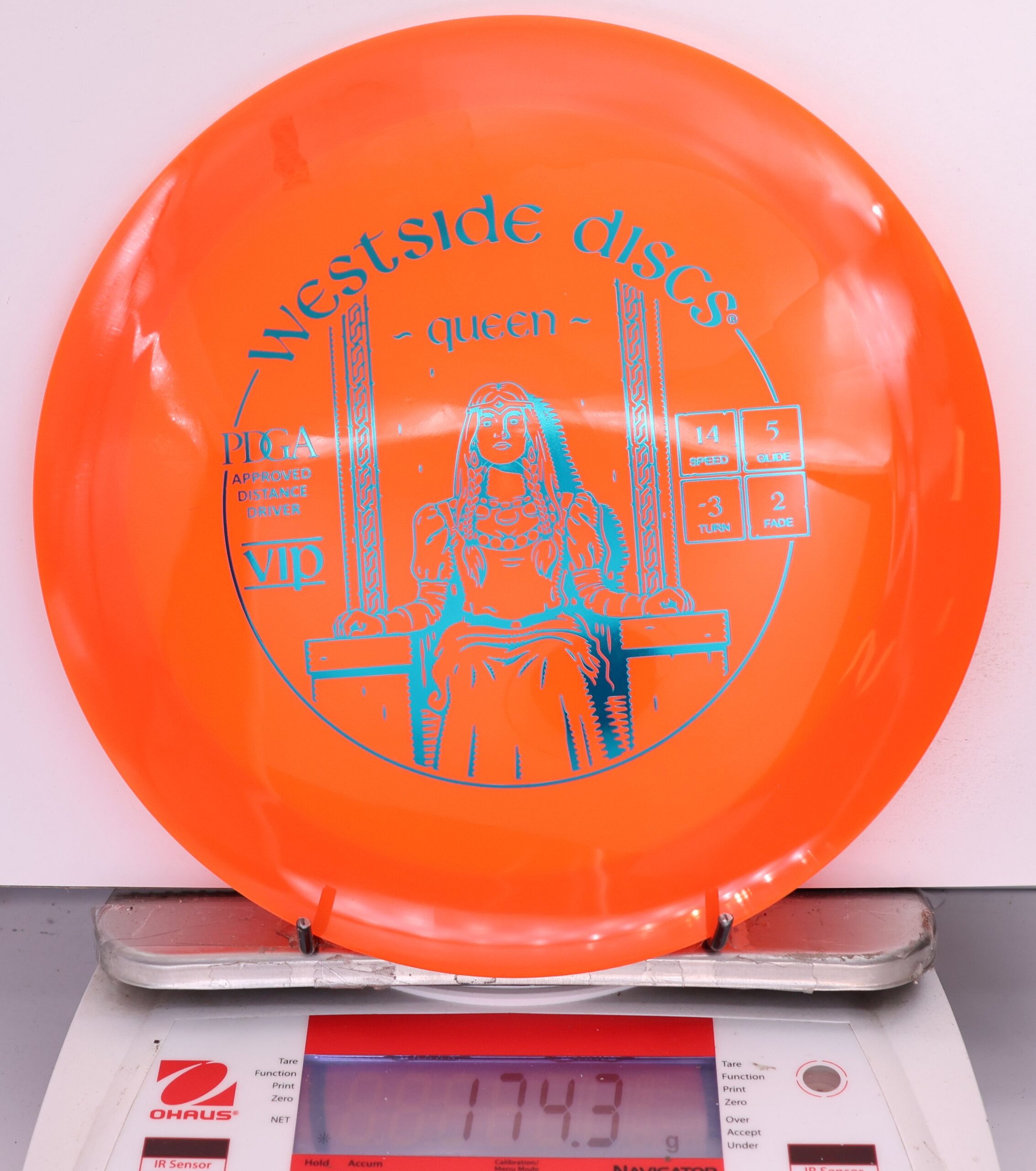 647802 VIP Queen - #887 Orange, 174