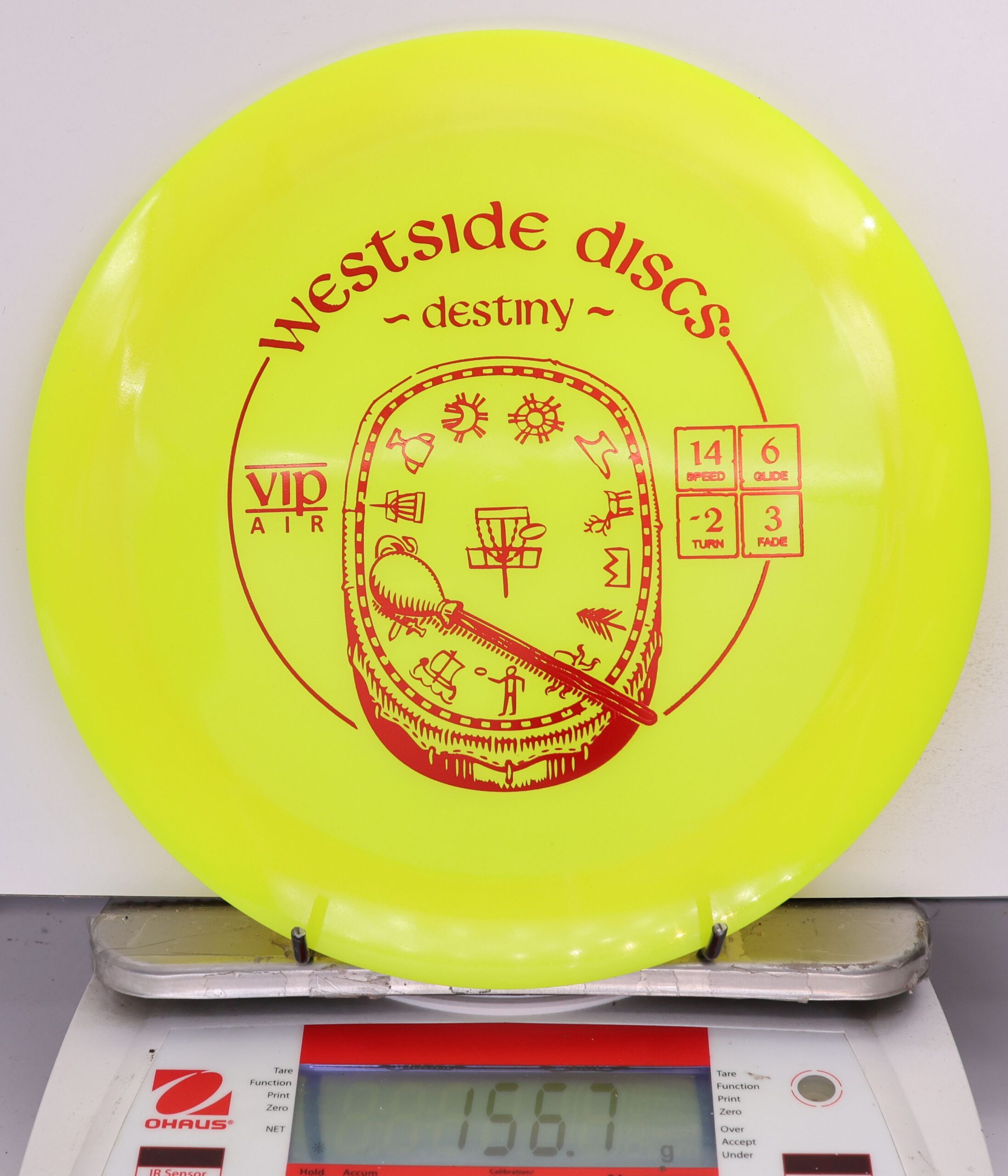 647914 VIP Air Destiny - #882 Yellow, 157