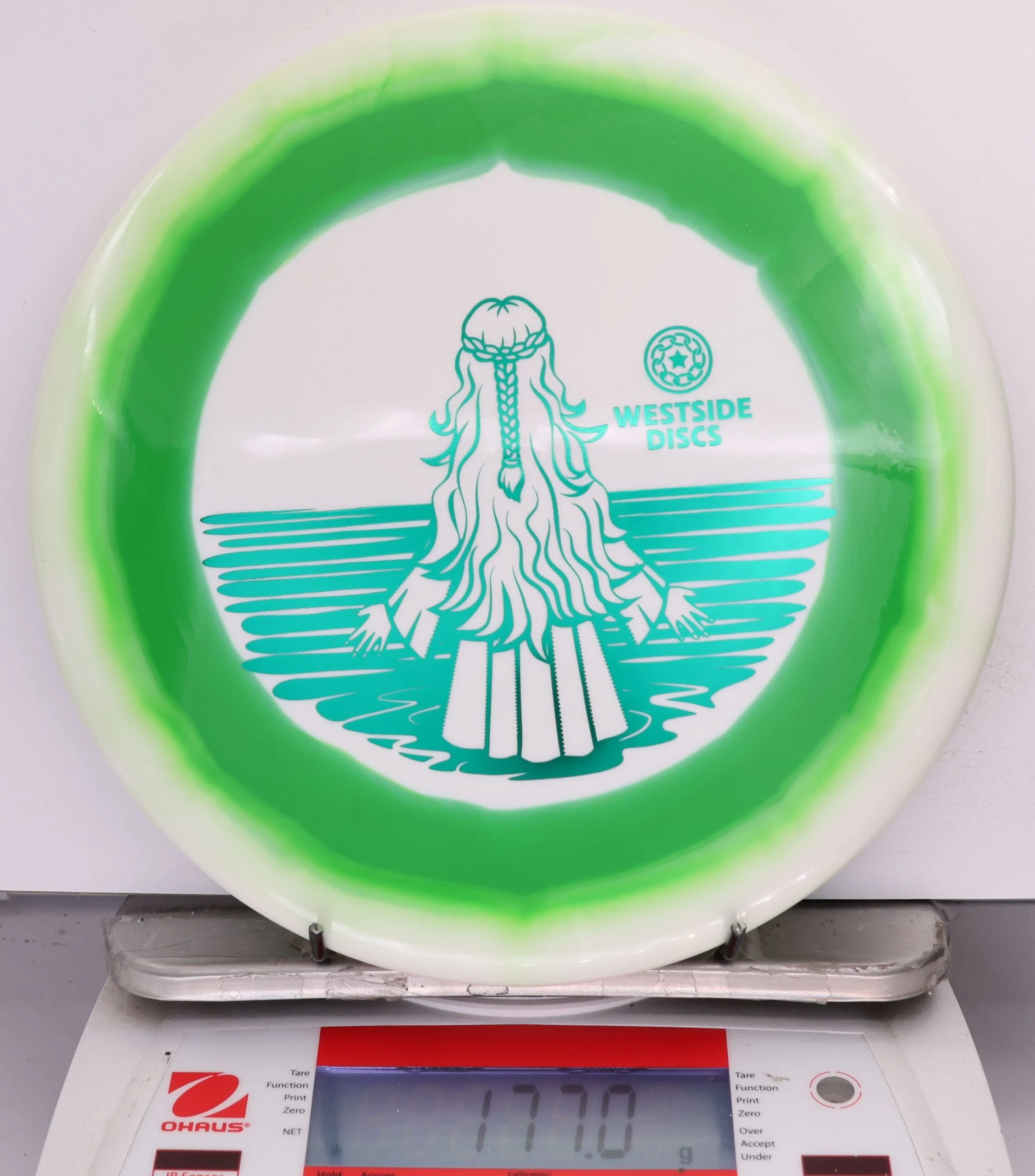 647997 Tournament Ring Maiden - #881 Whiteish Green, 177