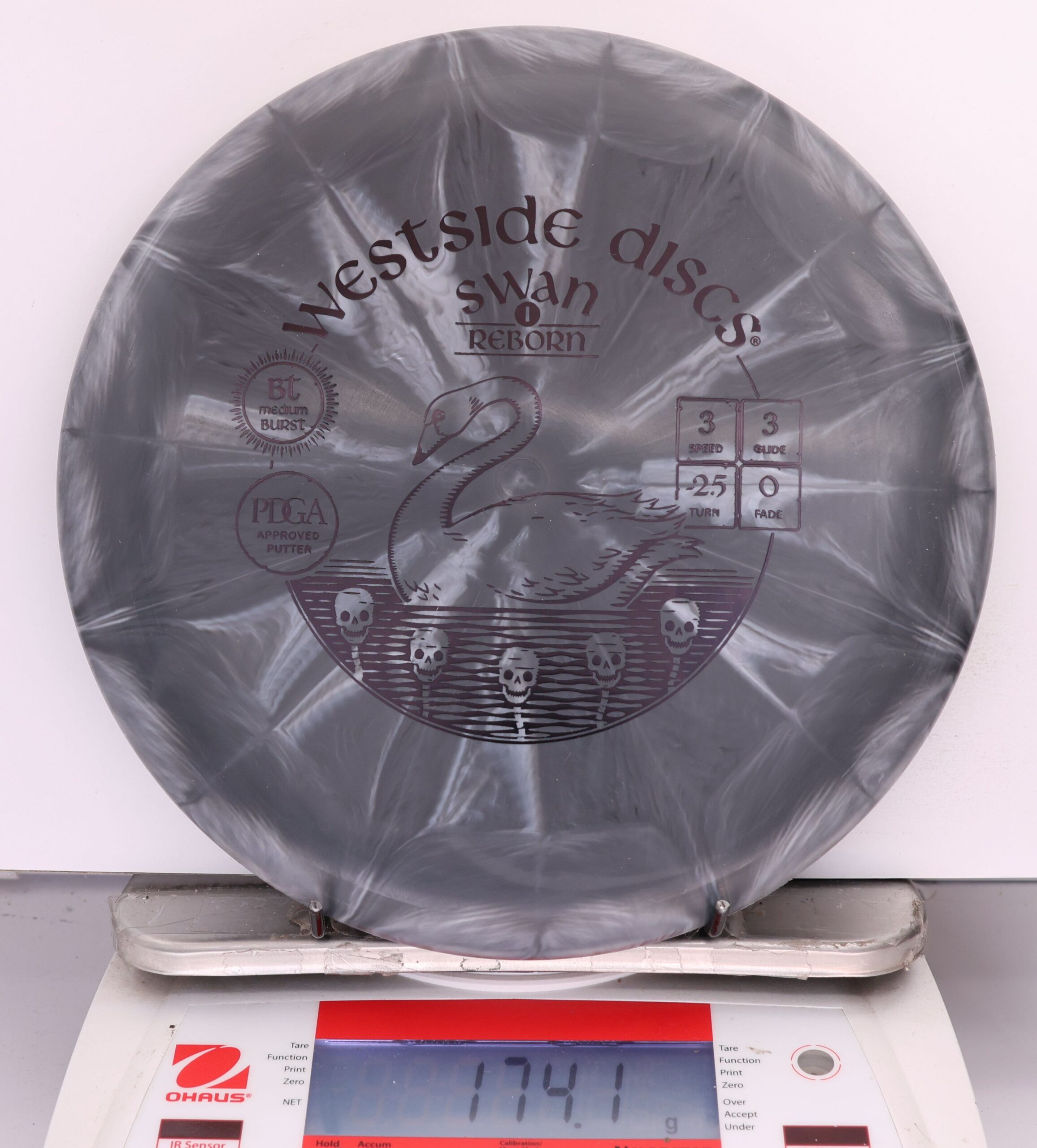 648390 Bt Medium Swan 1 Reborn - #881 Gray, 174