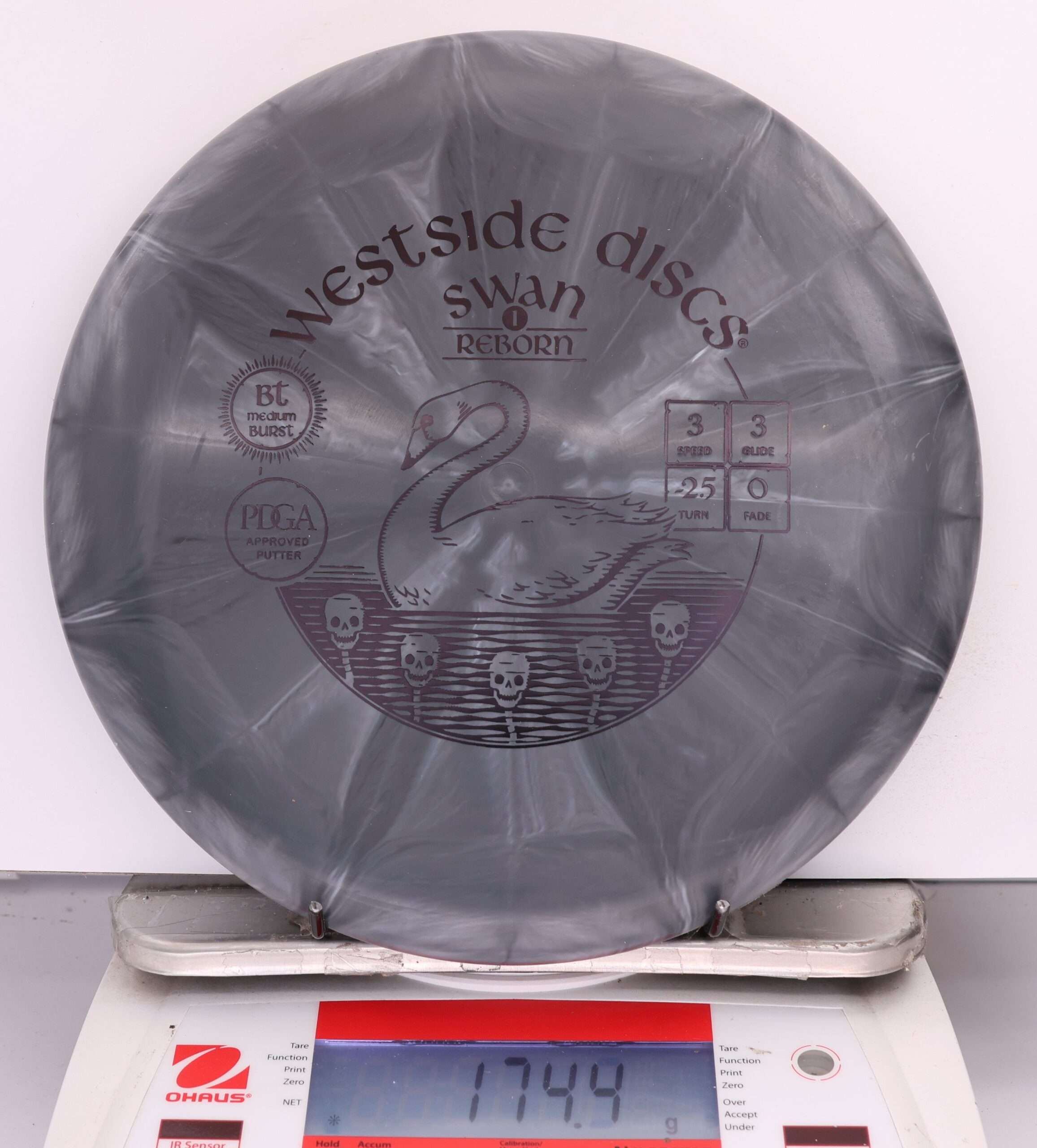 648392 Bt Medium Swan 1 Reborn - #883 Gray, 174