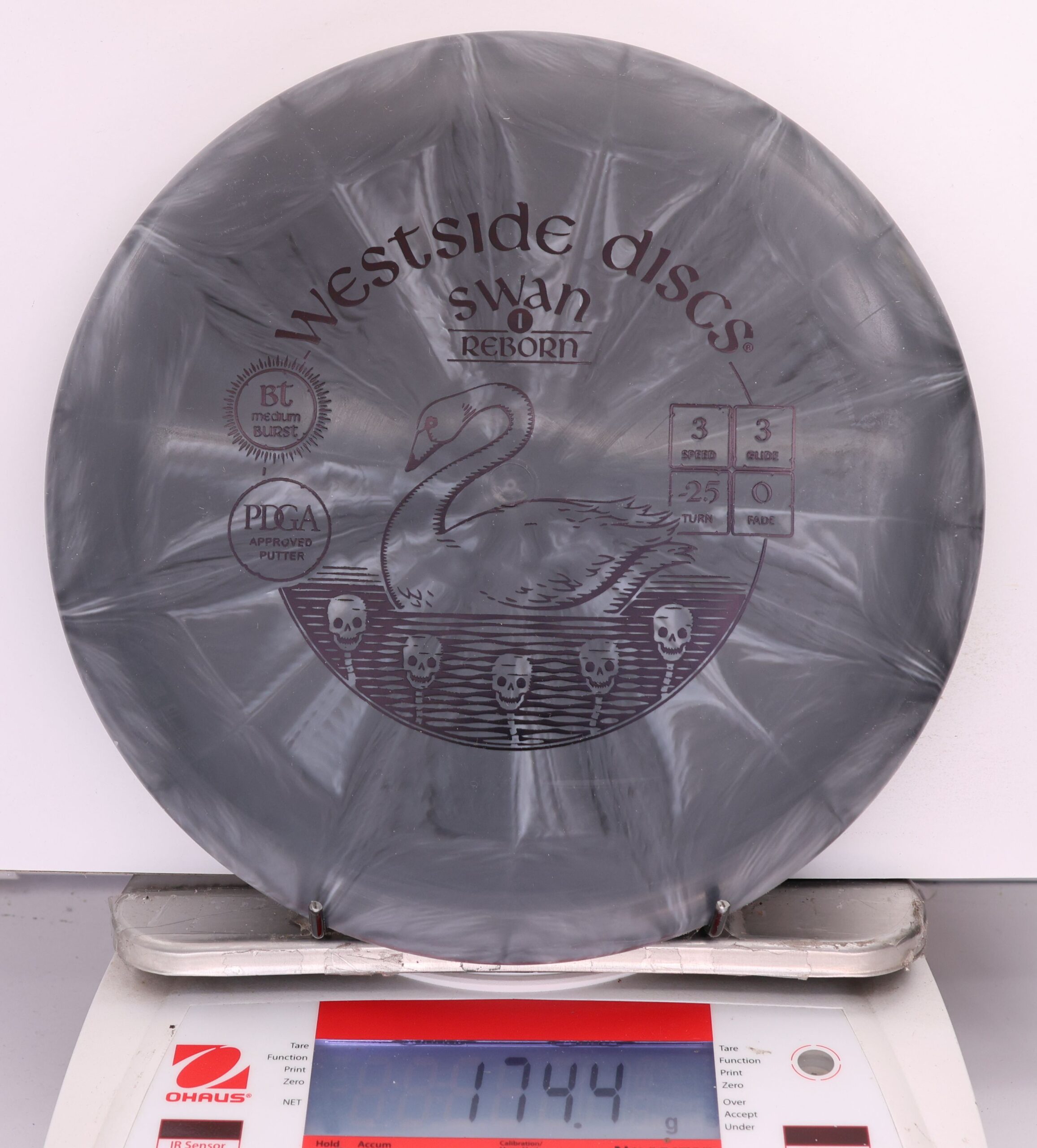 648395 Bt Medium Swan 1 Reborn - #885 Gray, 174