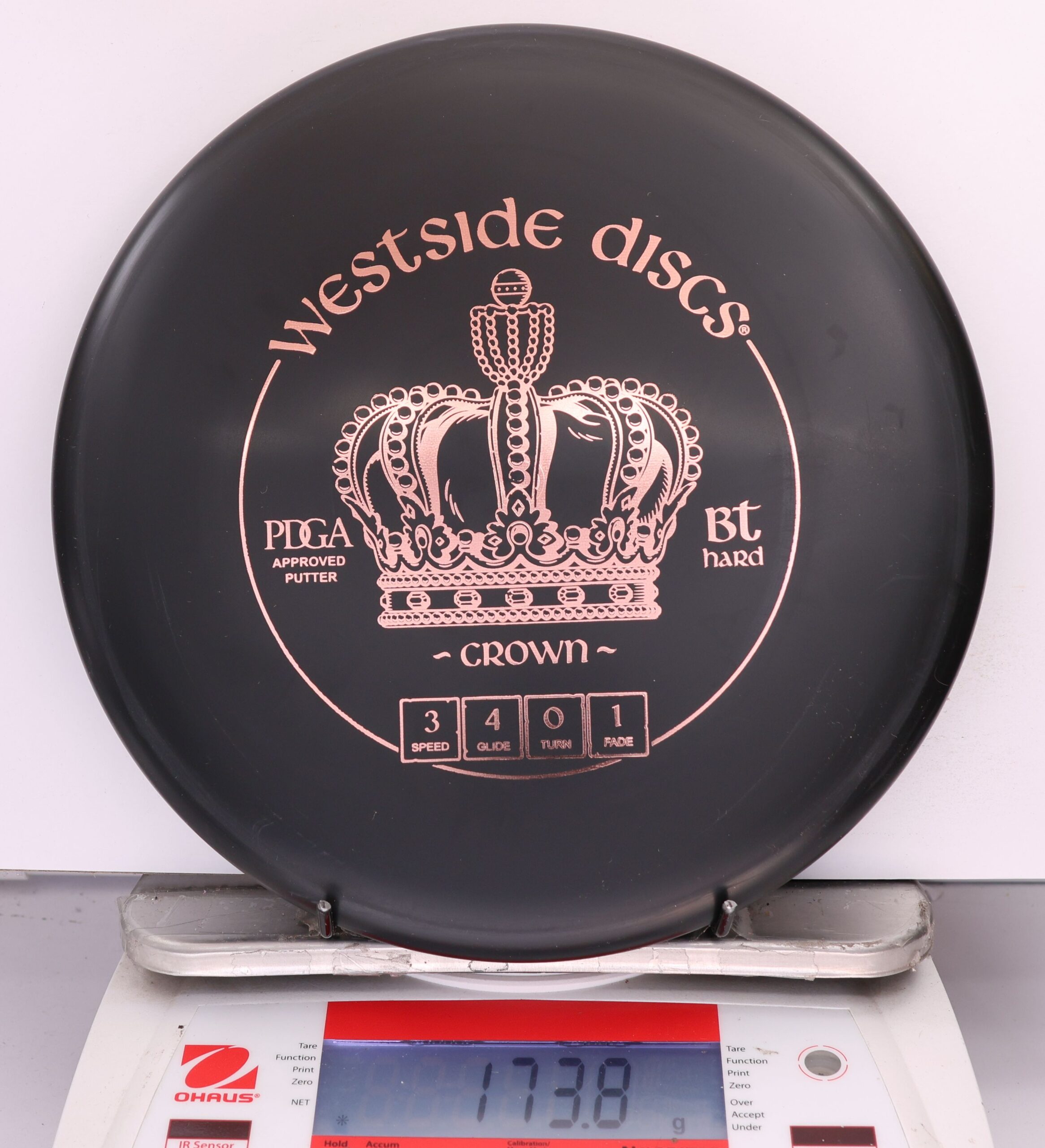 648461 Bt Hard Crown - #883 Black, 174