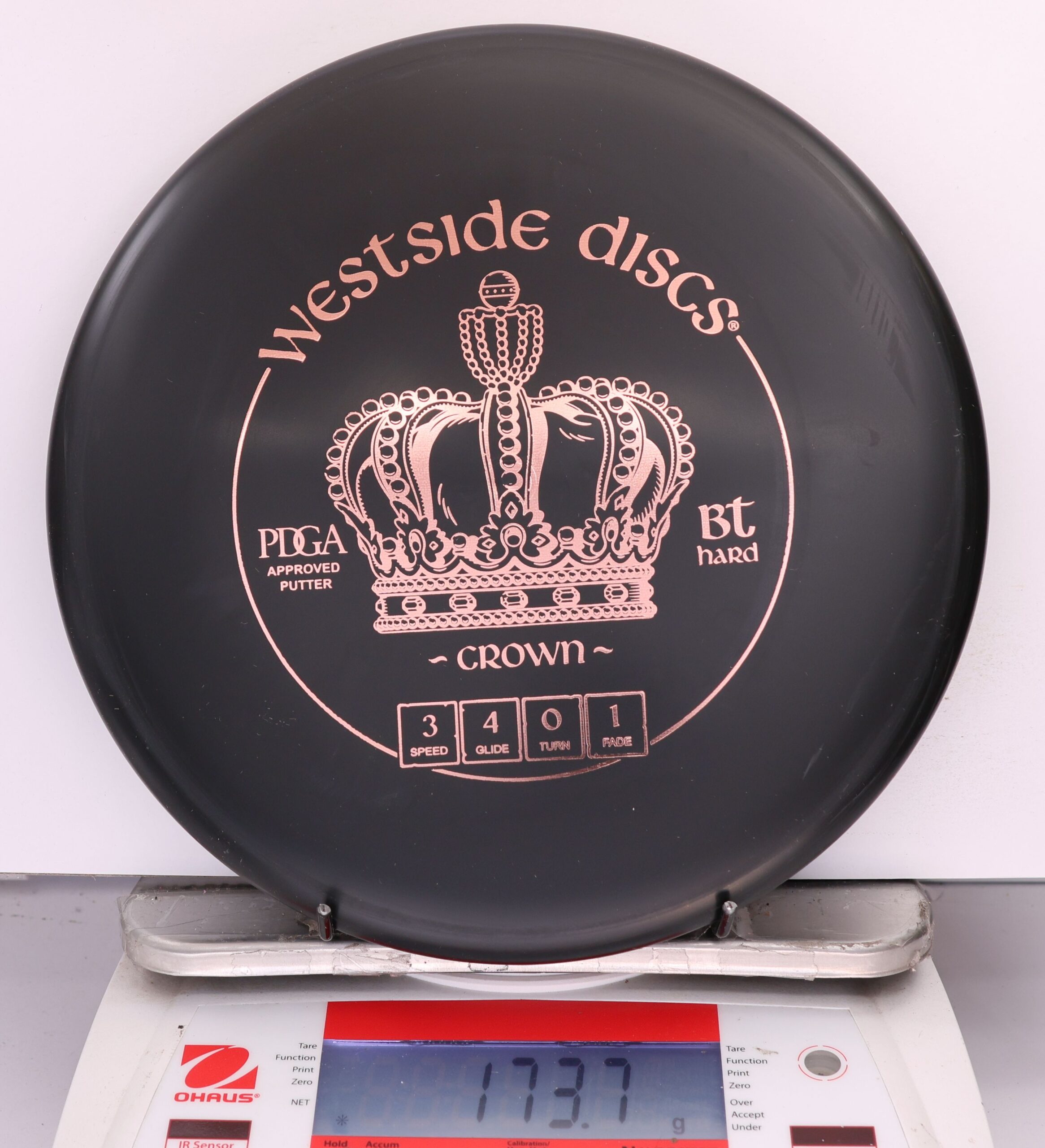 648463 Bt Hard Crown - #885 Black, 174