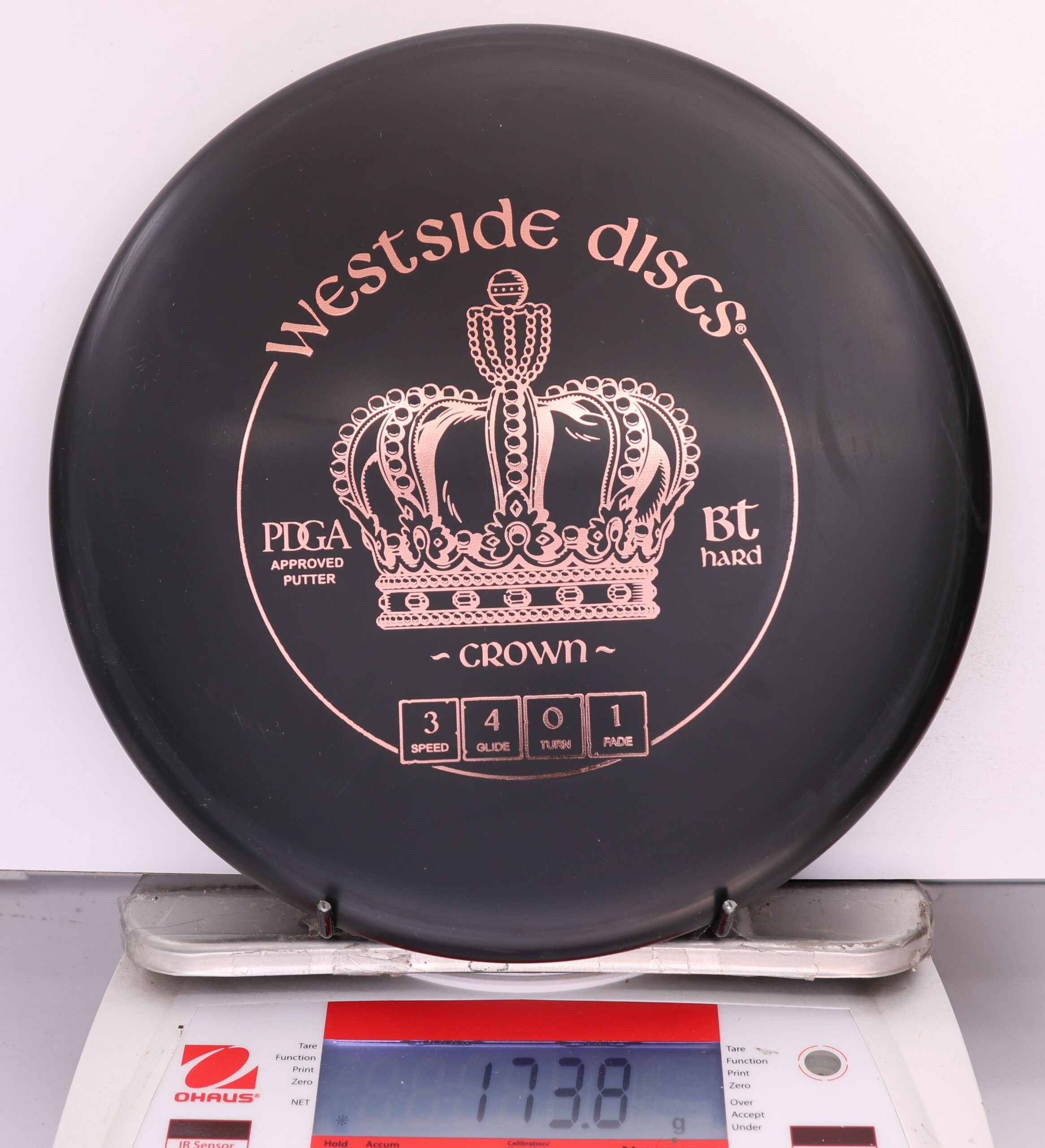 648464 Bt Hard Crown - #886 Black, 174