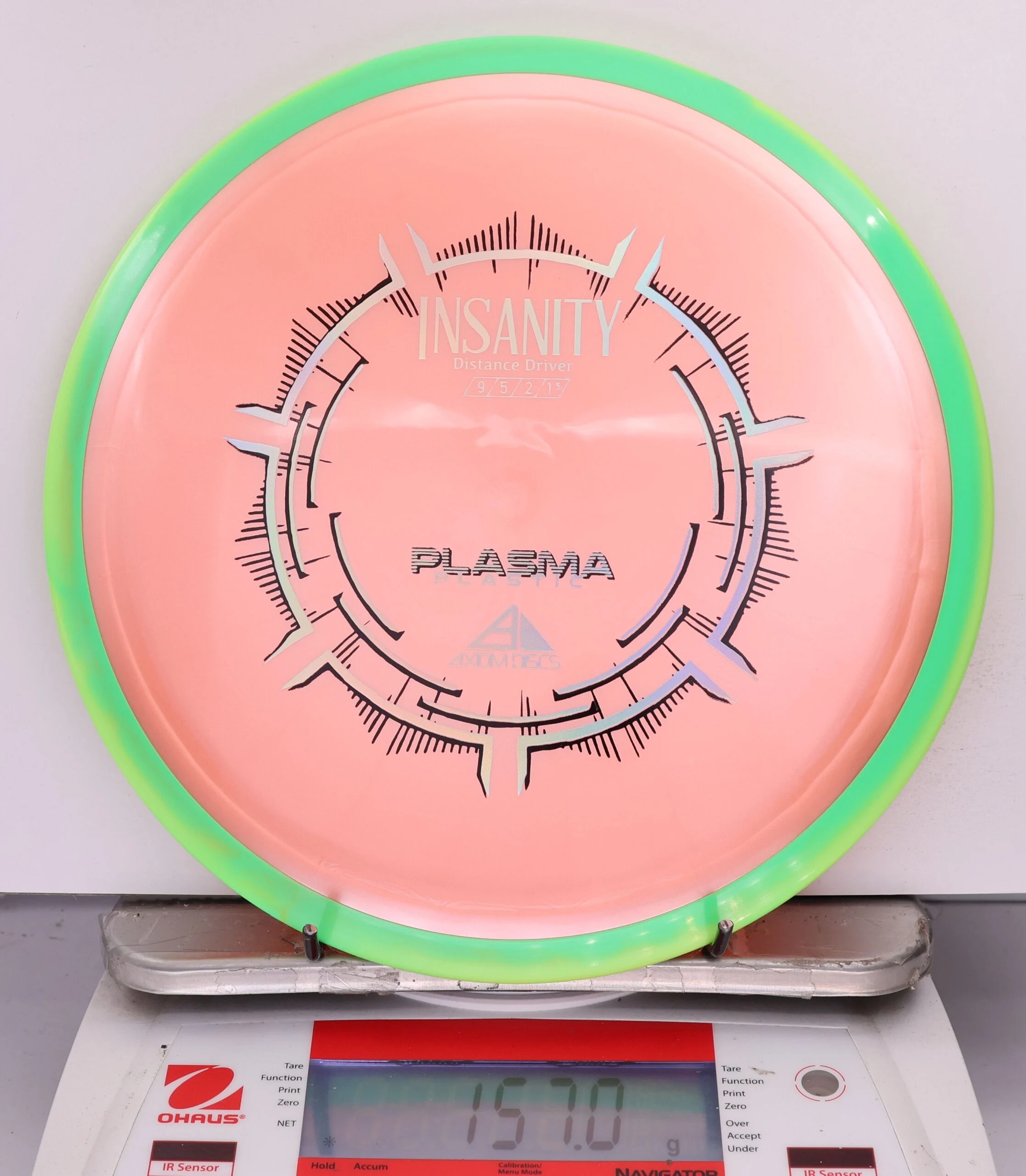 650048 Plasma Insanity - #85 Green-PinkOrange, 157