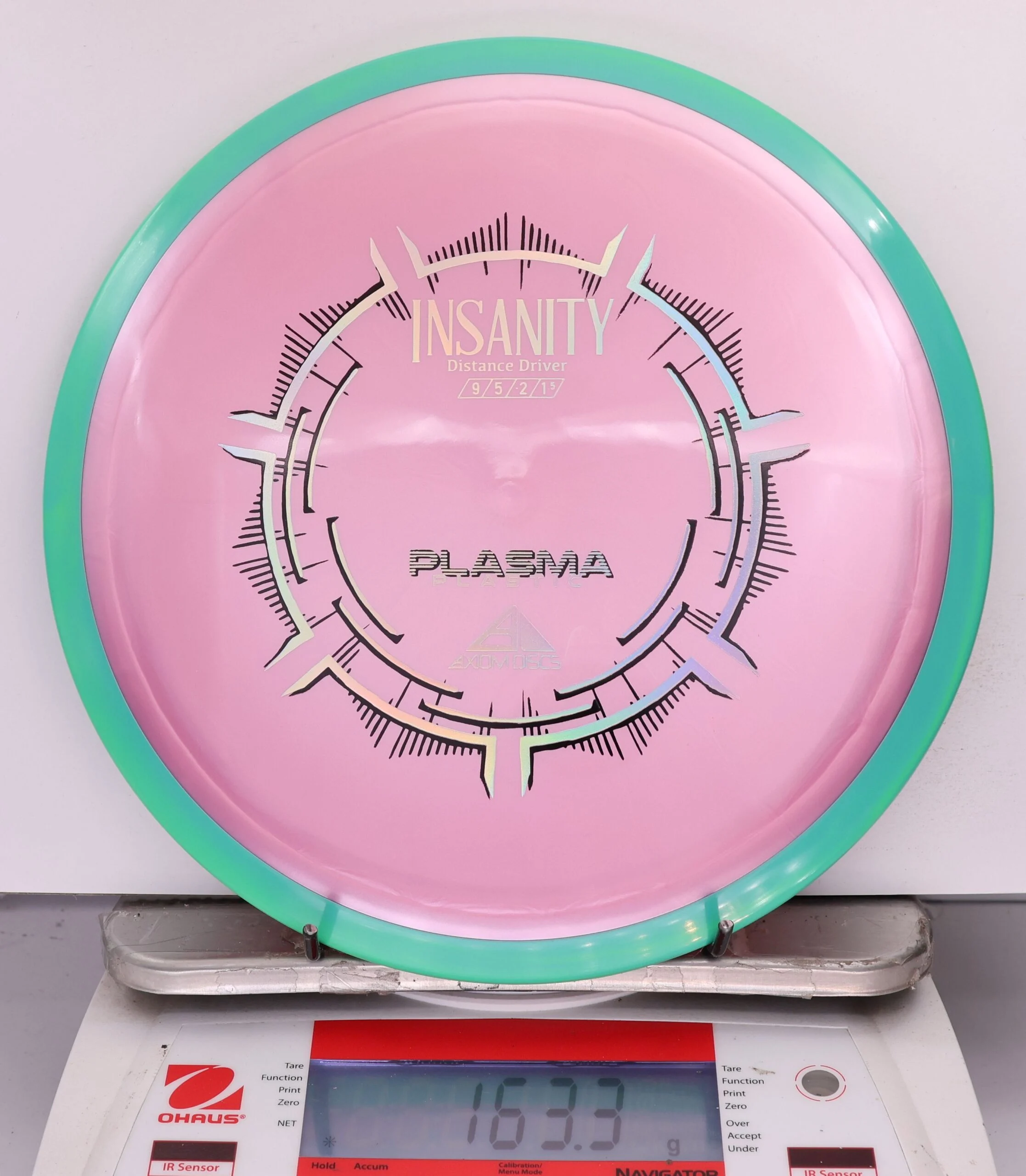 650092 Plasma Insanity - #90 Teal-Pink, 163
