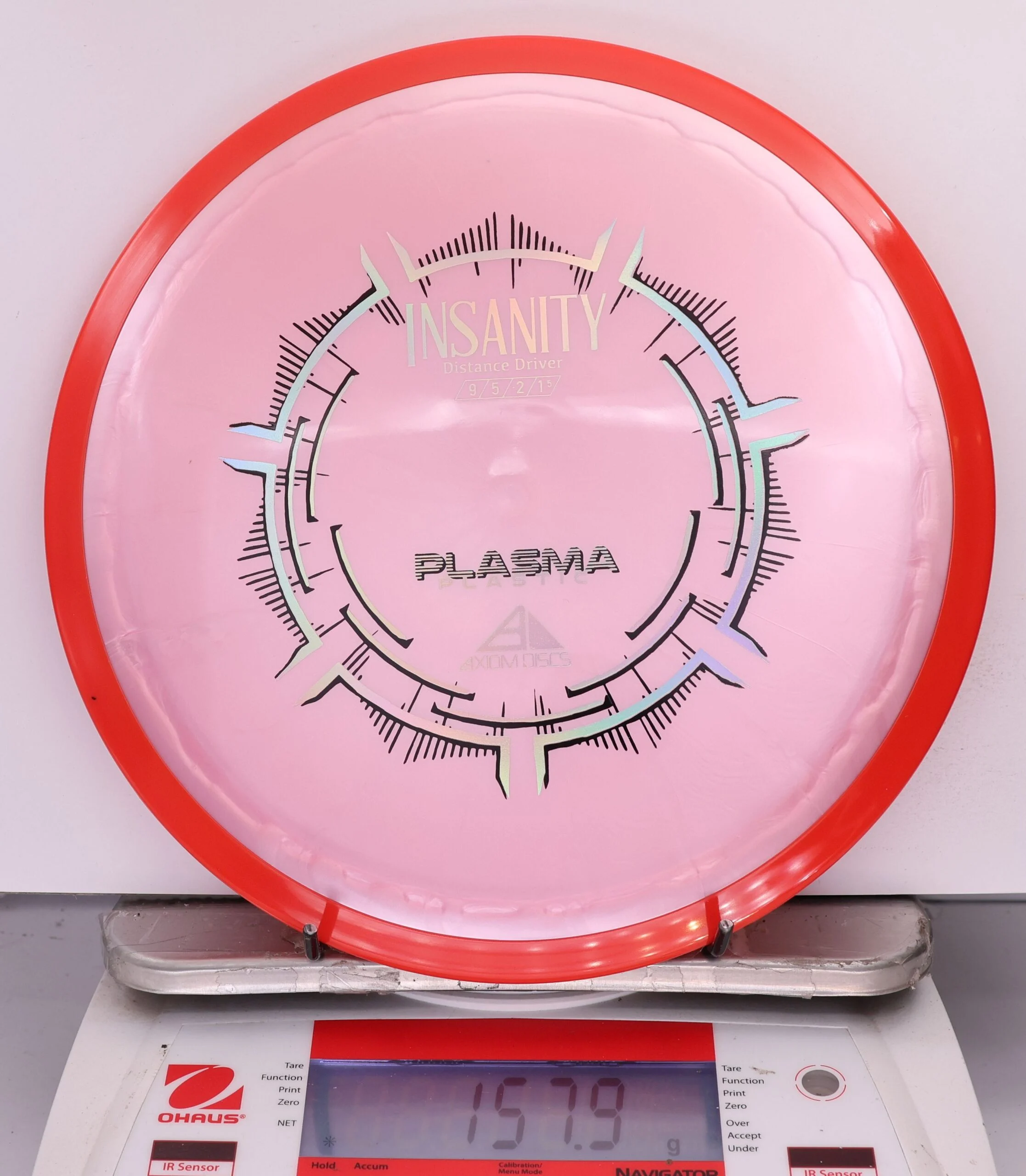 650133 Plasma Insanity - #92 Red-Pink, 158