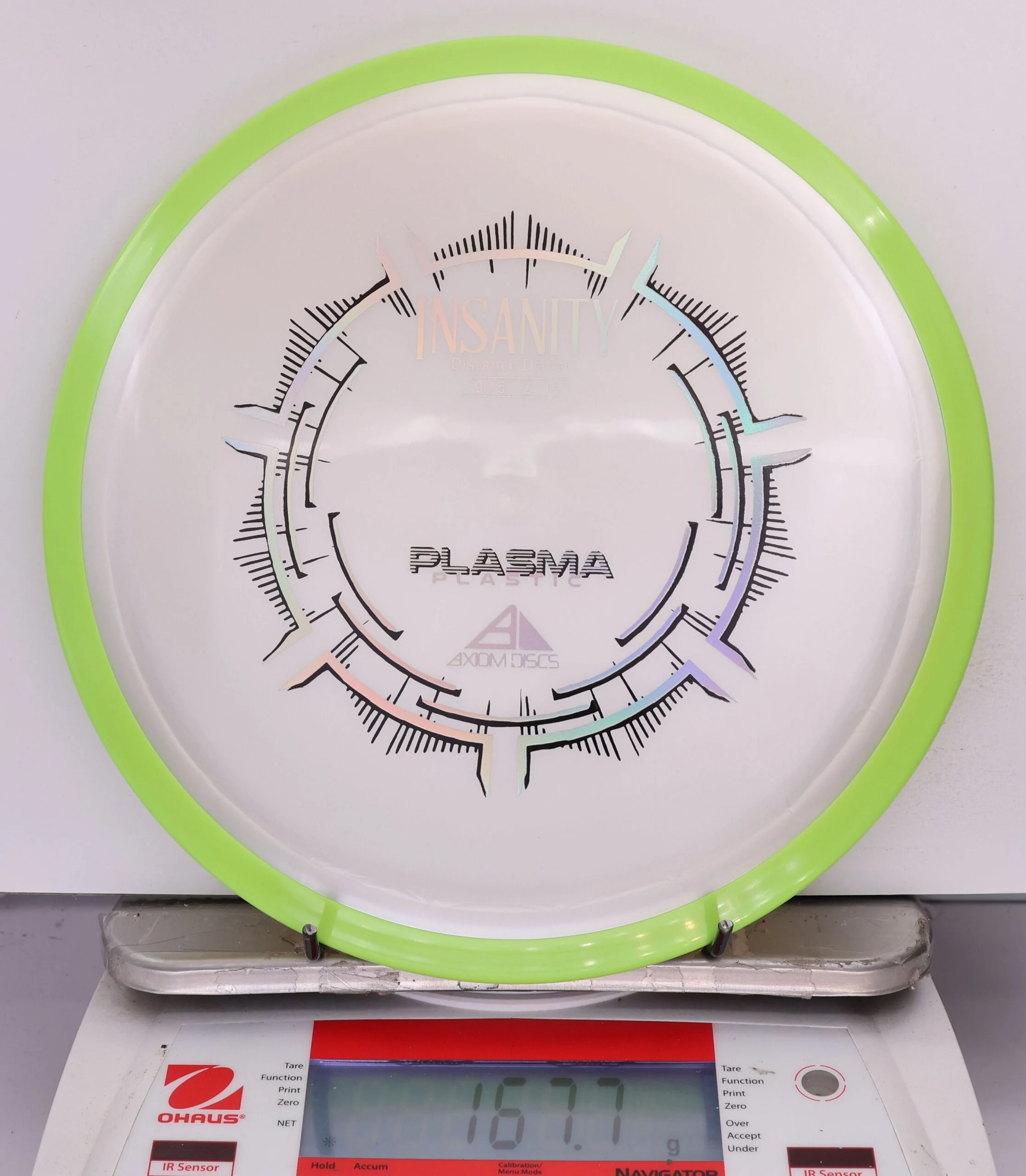 650176 Plasma Insanity - #96 NGreen-White, 168