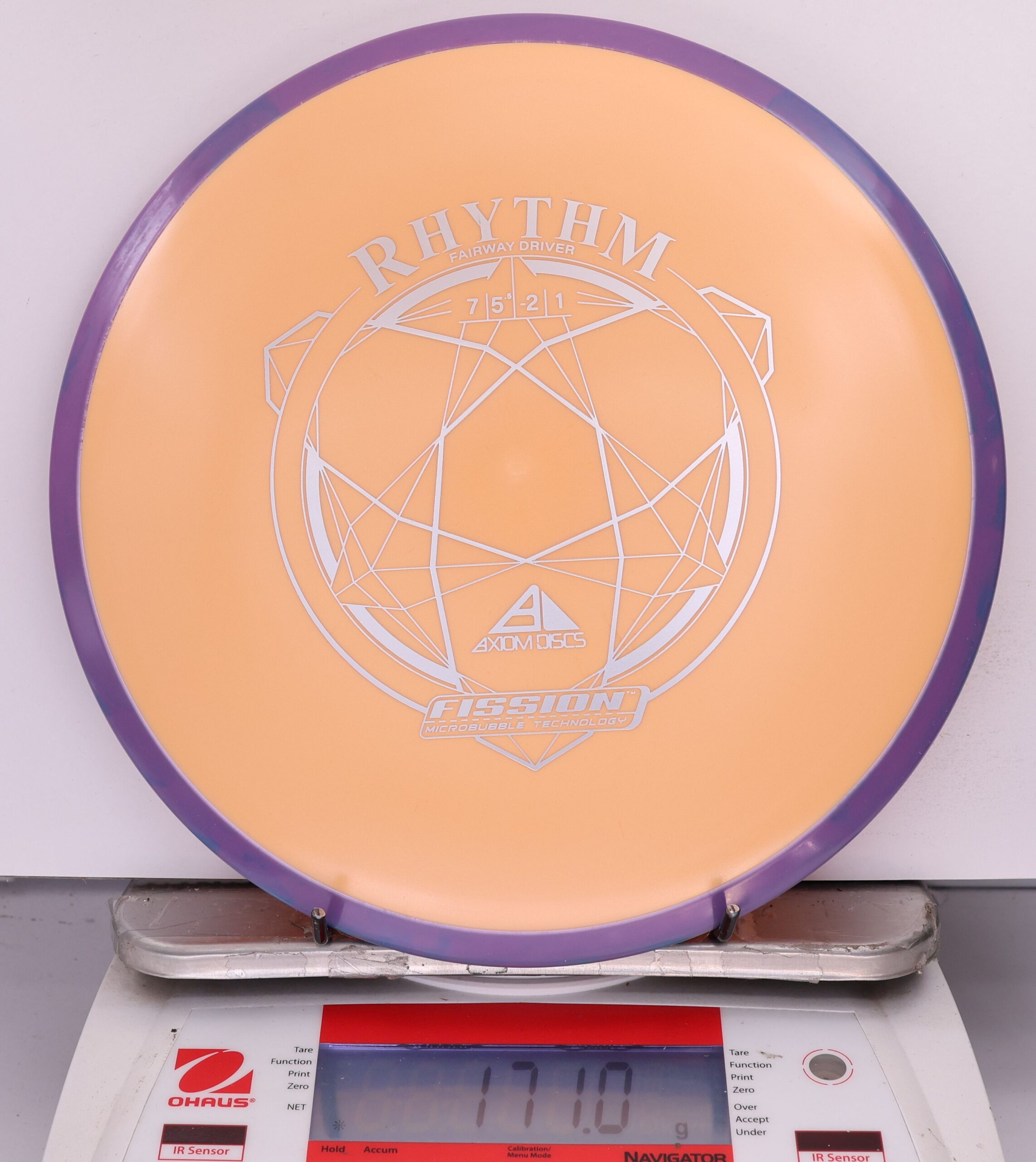 651721 Fission Rhythm - #68 Purple-Orange, 171