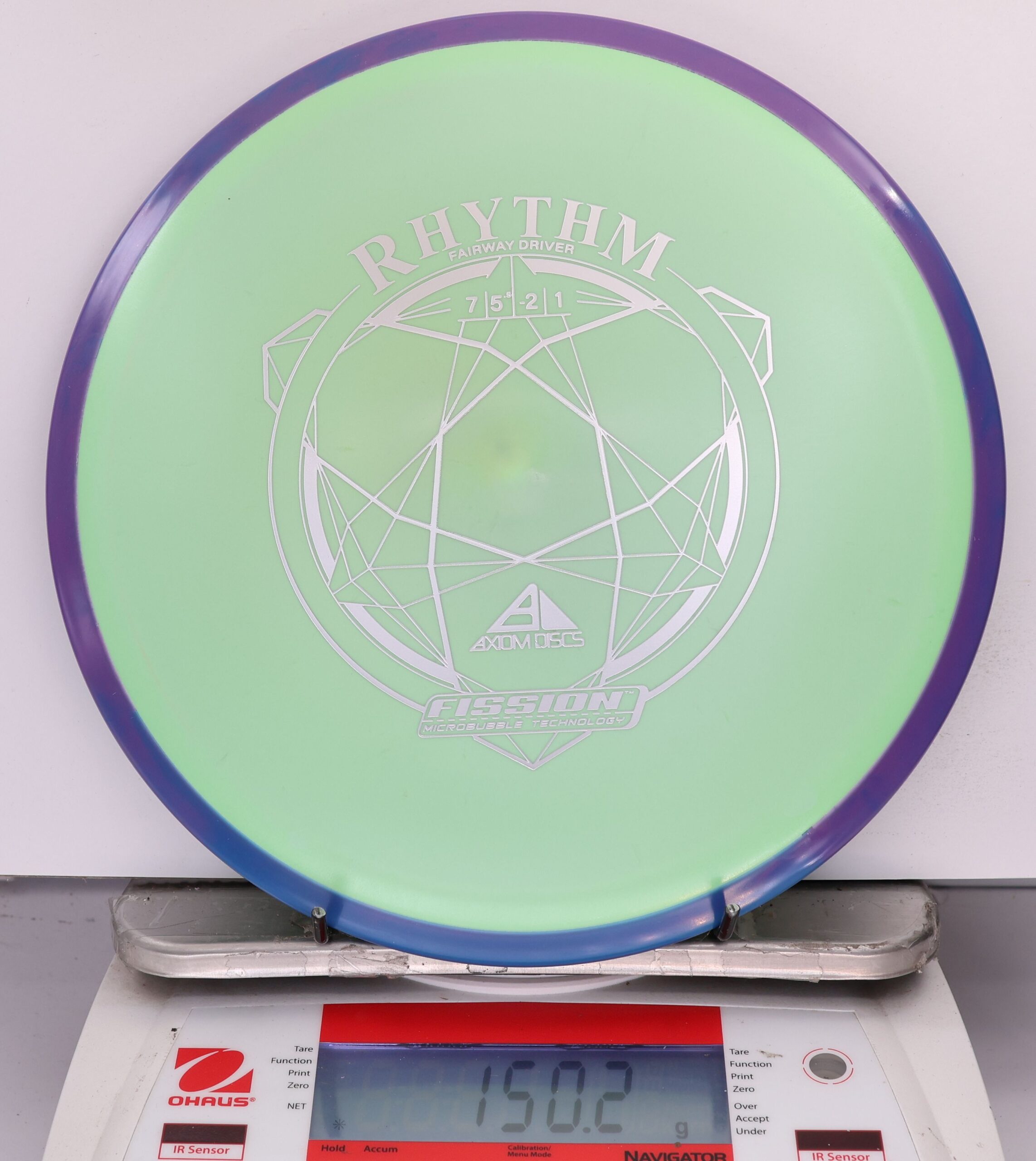 651728 Fission Rhythm - #70 Blurple-LtGreen, 150