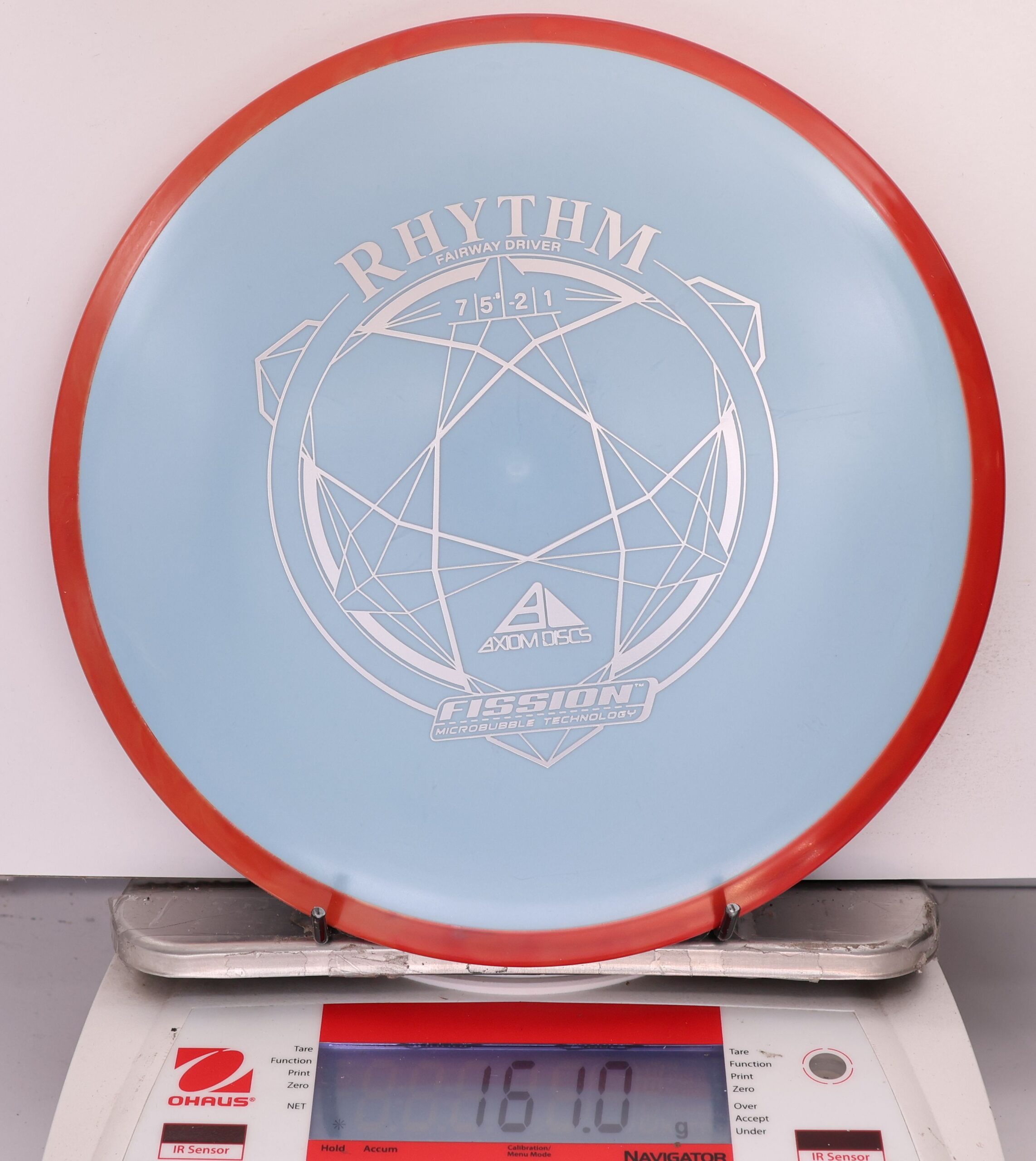 651729 Fission Rhythm - #71 Red-LtBlue, 161