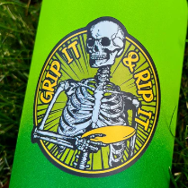 Grip It & Rip It Disc Golf Sticker