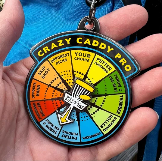 660978 Crazy Caddy Pro Disc Golf Game - Keychain - |Crazy Caddy Pro