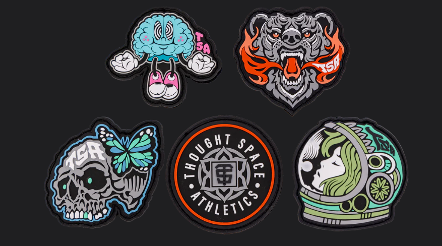 TSA Elevated 3" Tactical PVC Patches