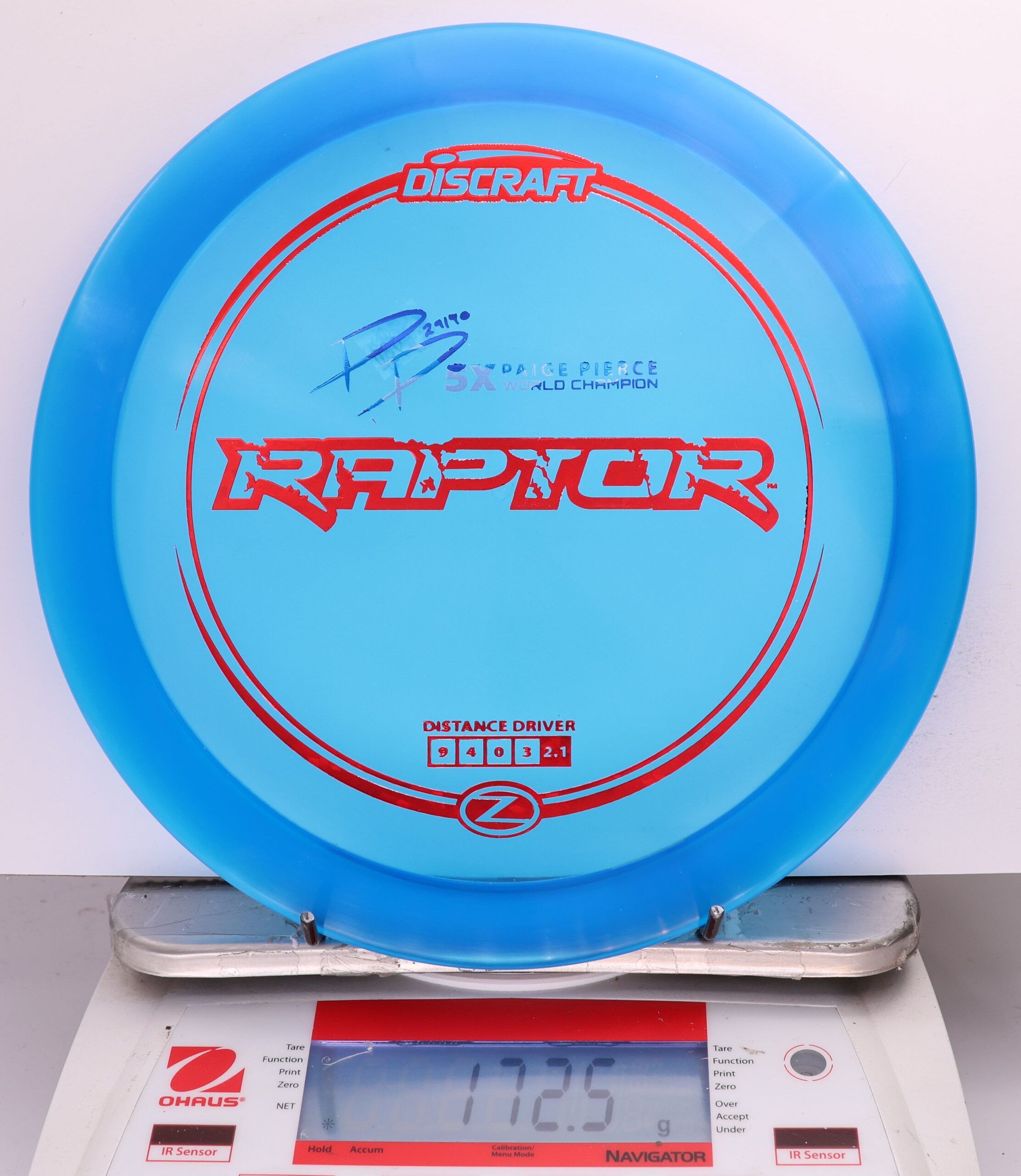 661106 Z Raptor, Paige Pierce 5X - #930 Blue, 173