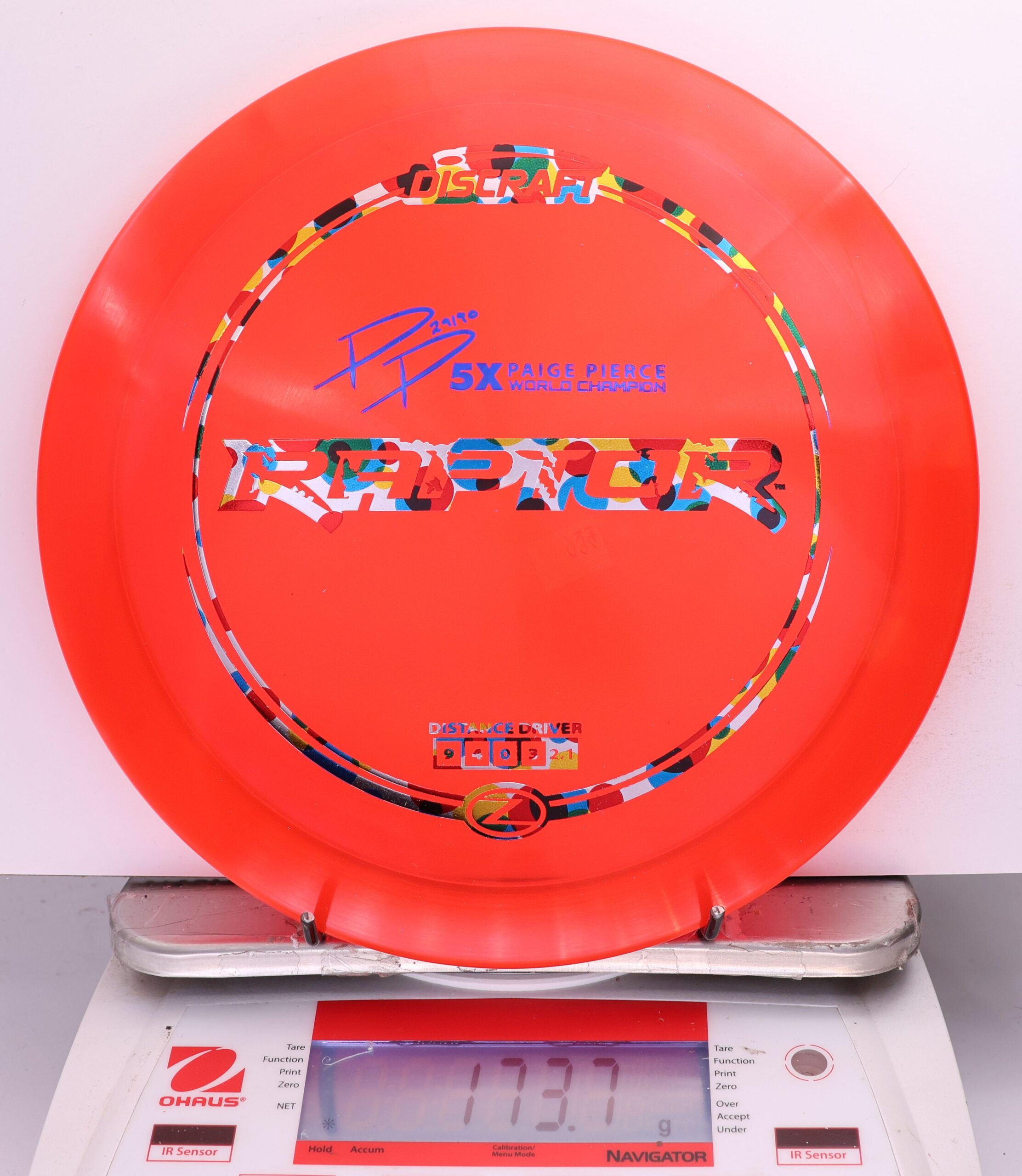 661115 Z Raptor, Paige Pierce 5X - #934 Red, 174