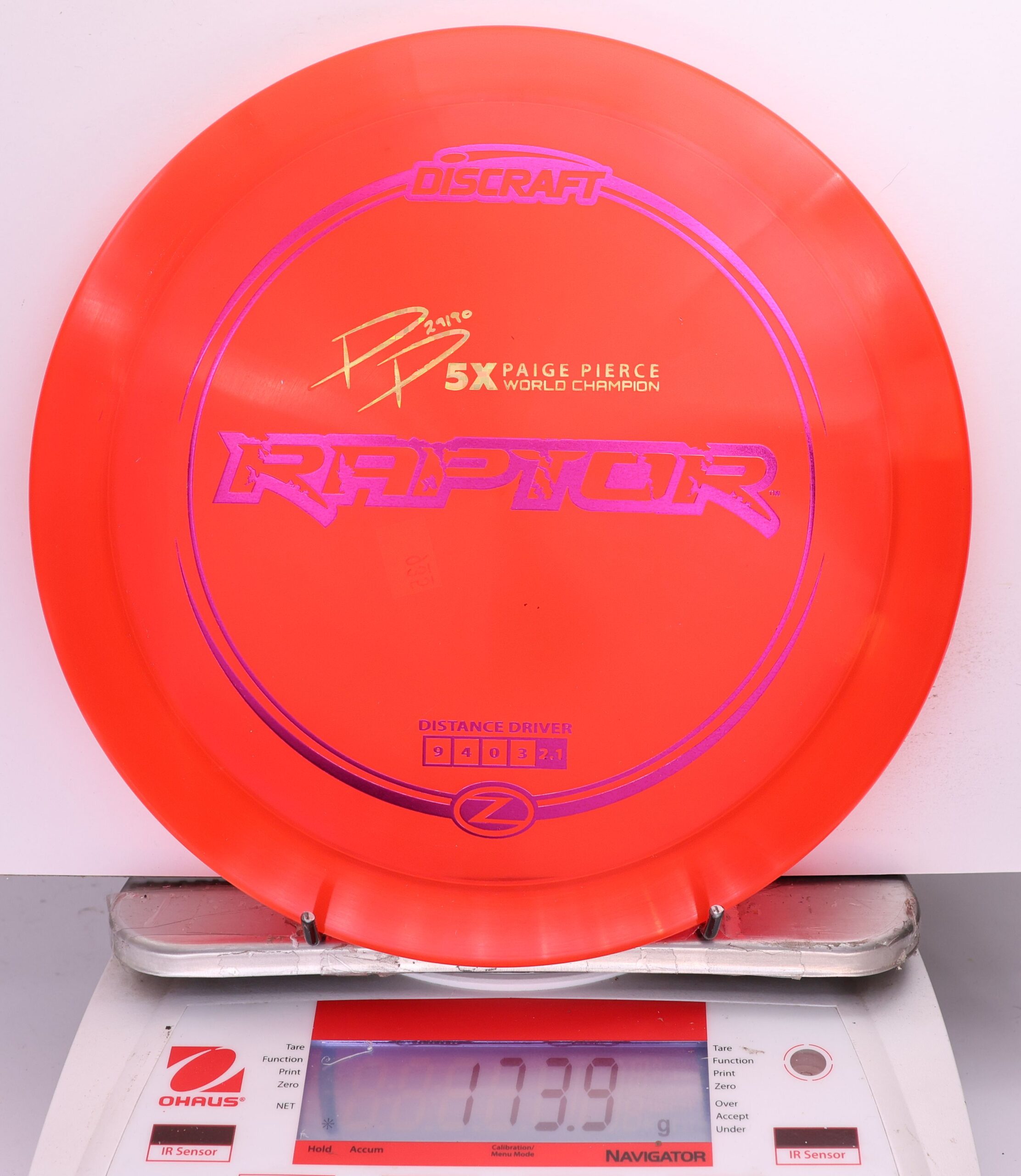661116 Z Raptor, Paige Pierce 5X - #935 Red, 174