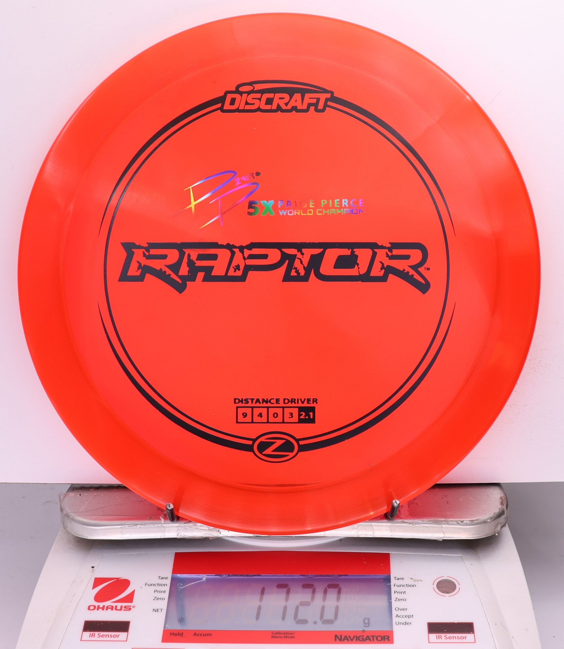 661117 Z Raptor, Paige Pierce 5X - #936 Red, 172