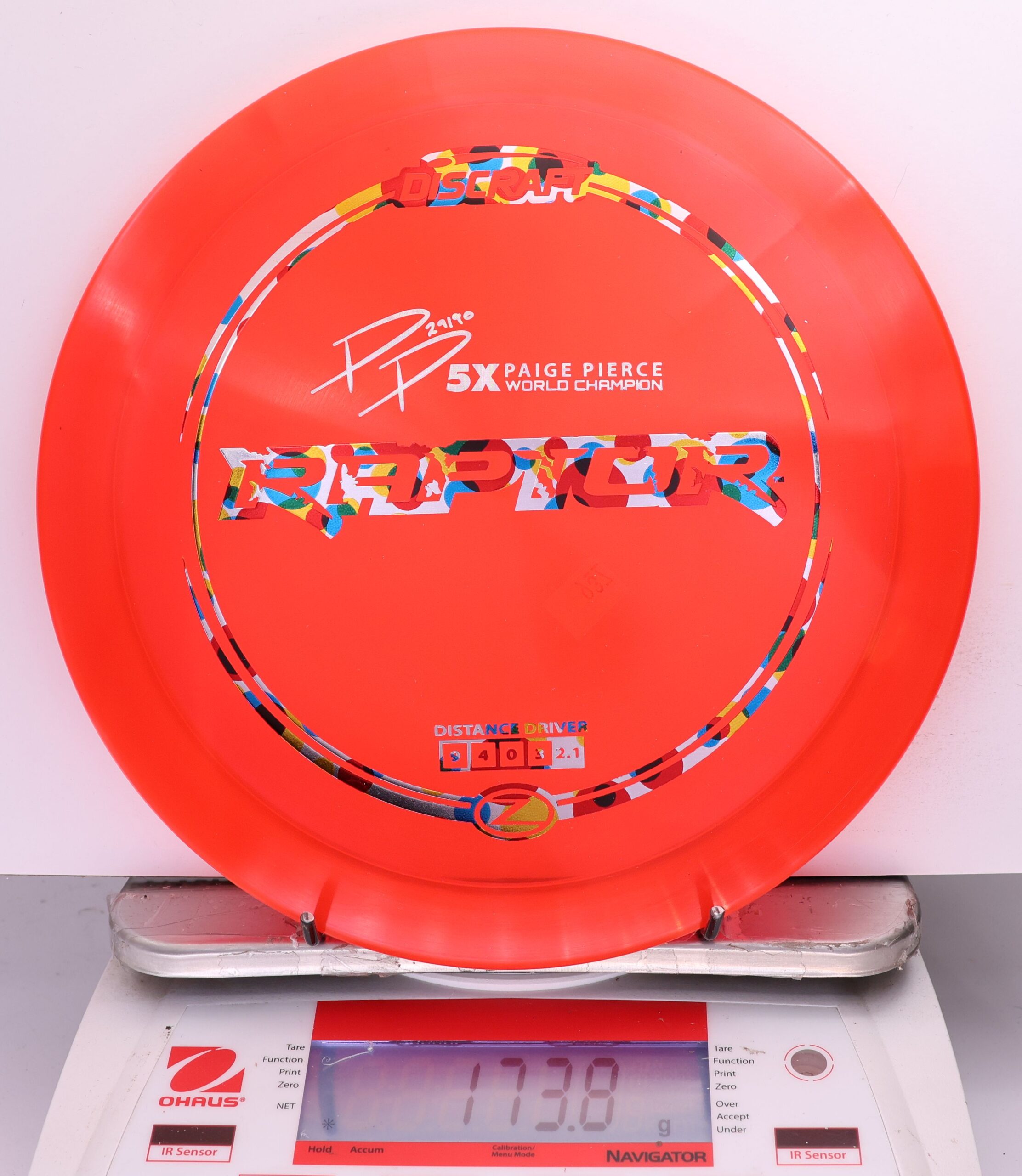 661118 Z Raptor, Paige Pierce 5X - #937 Red, 174