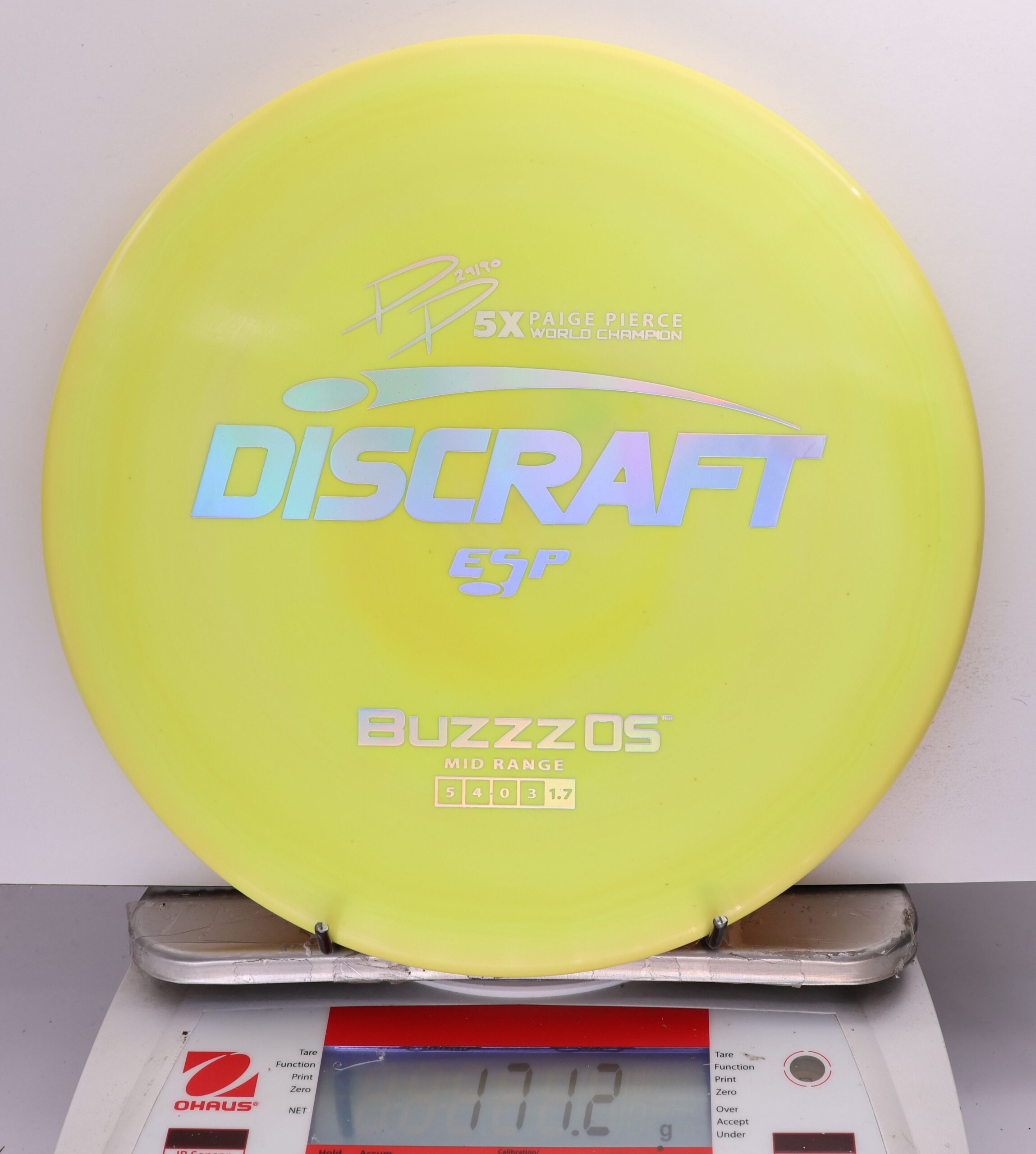 661379 ESP Buzzz OS, Paige Pierce 5X - #939 Yellow, 171
