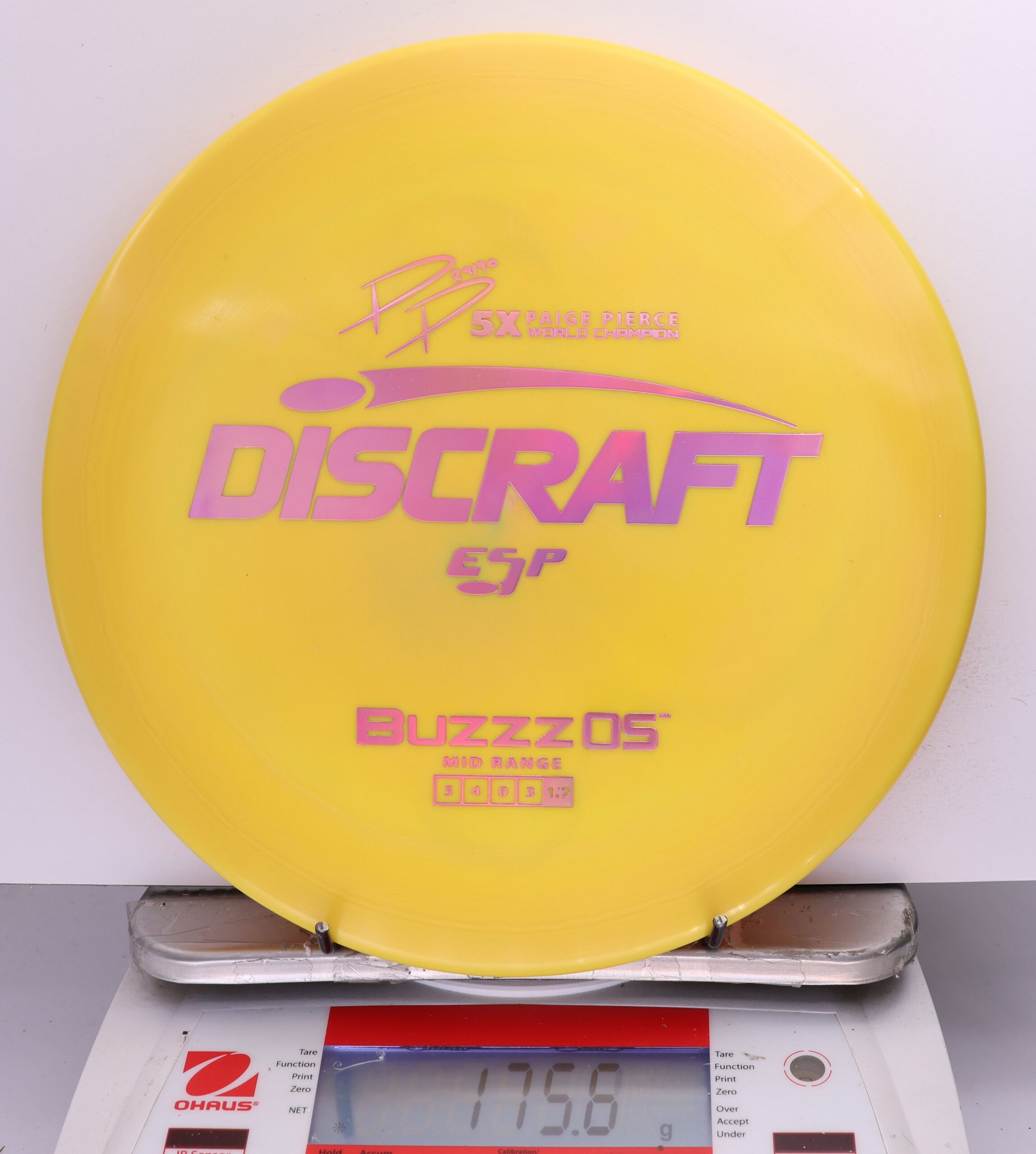 661409 ESP Buzzz OS, Paige Pierce 5X - #943 Yellow, 176