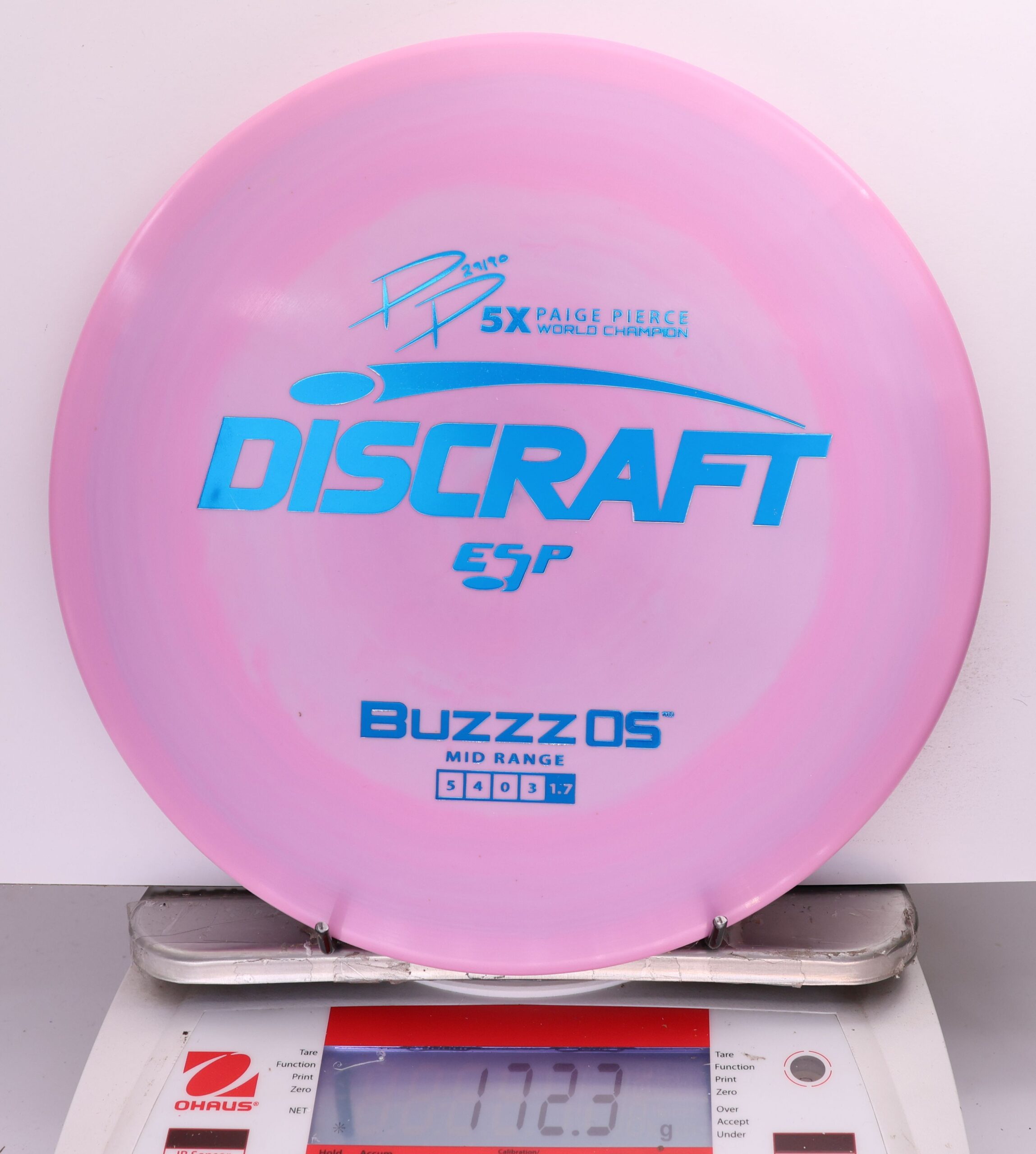 661441 ESP Buzzz OS, Paige Pierce 5X - #949 Pink, 172