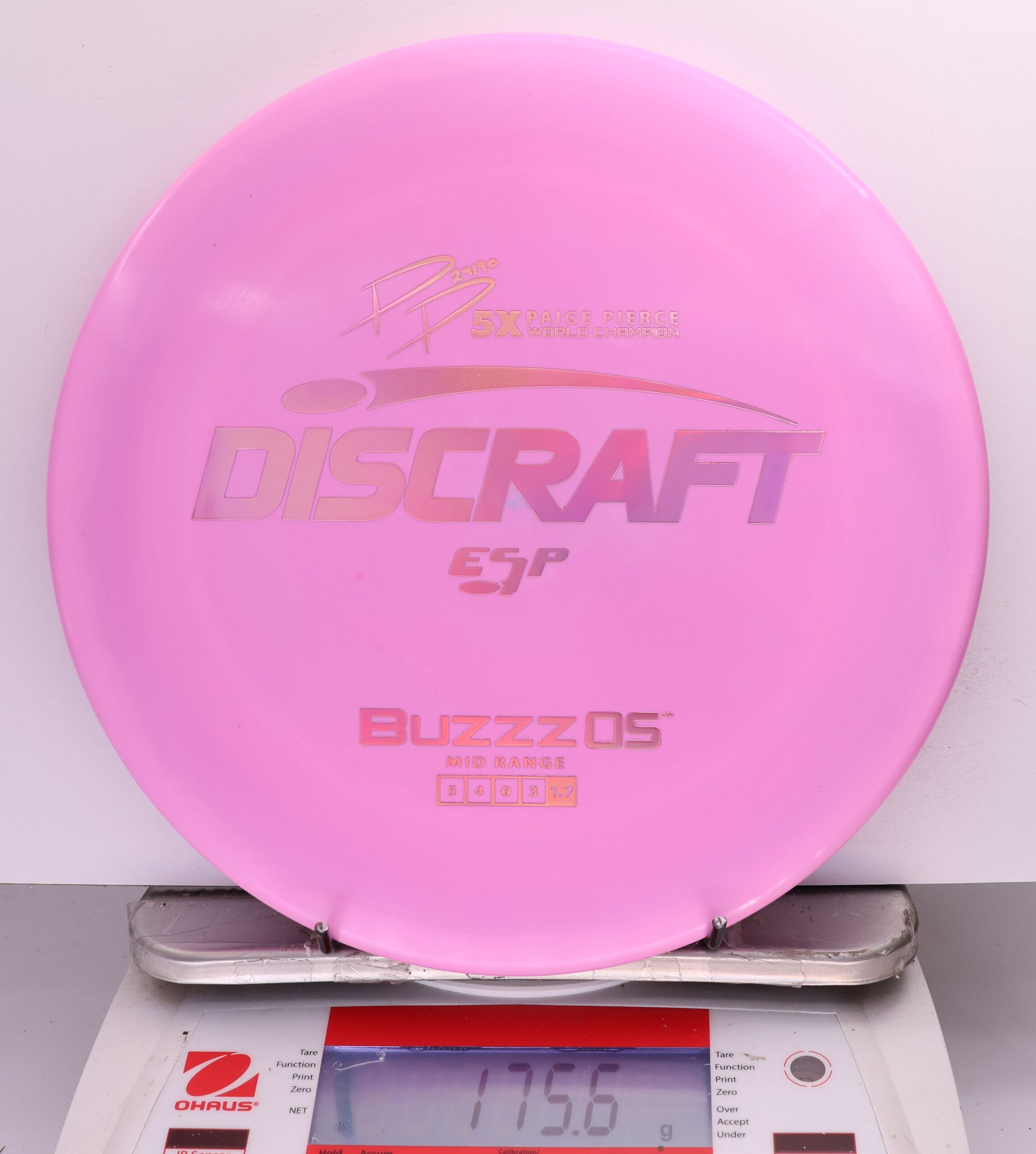 661442 ESP Buzzz OS, Paige Pierce 5X - #950 Pink, 176