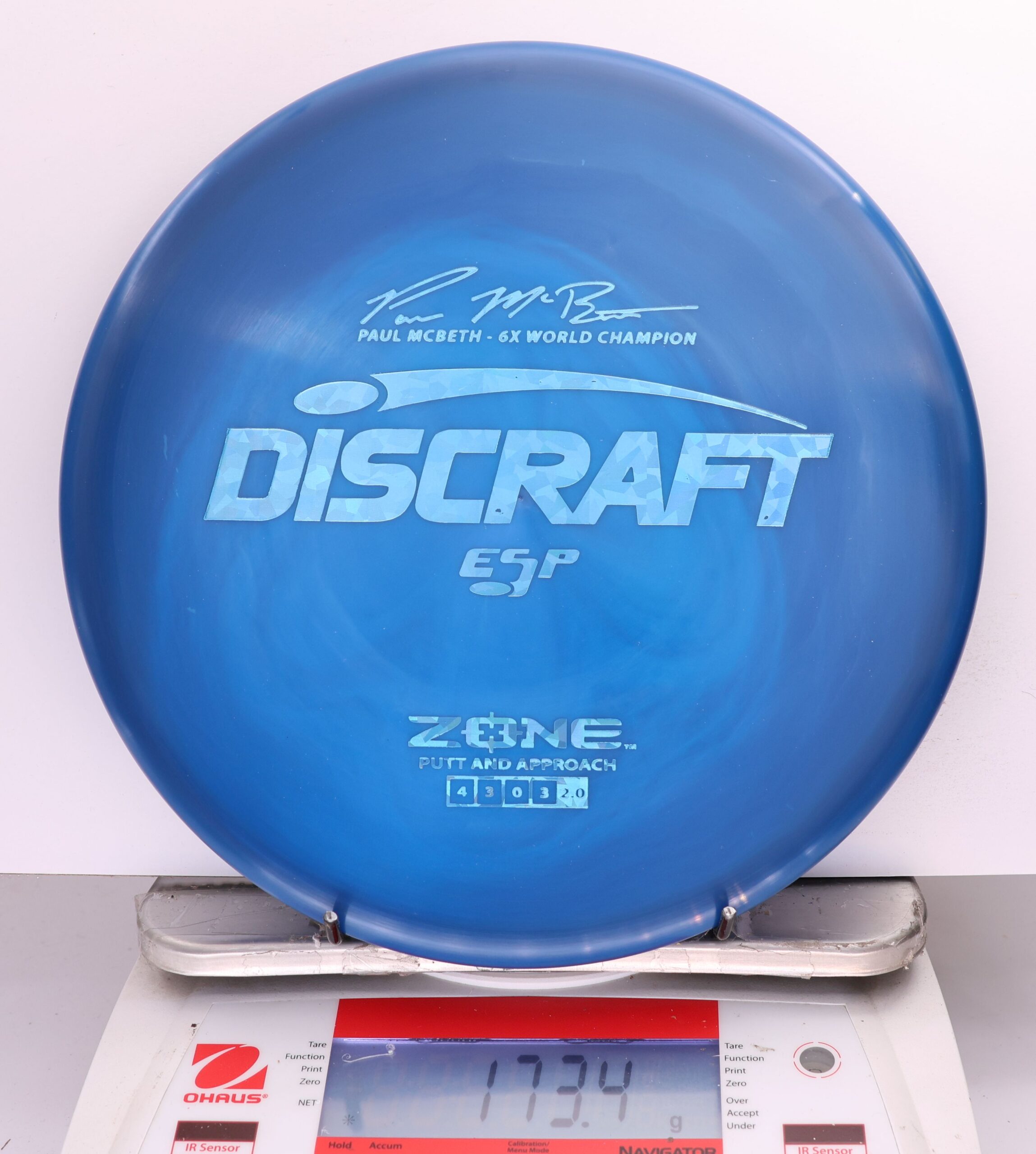 661571 ESP Zone, Paul McBeth 6X - #929 DkBlue, 173