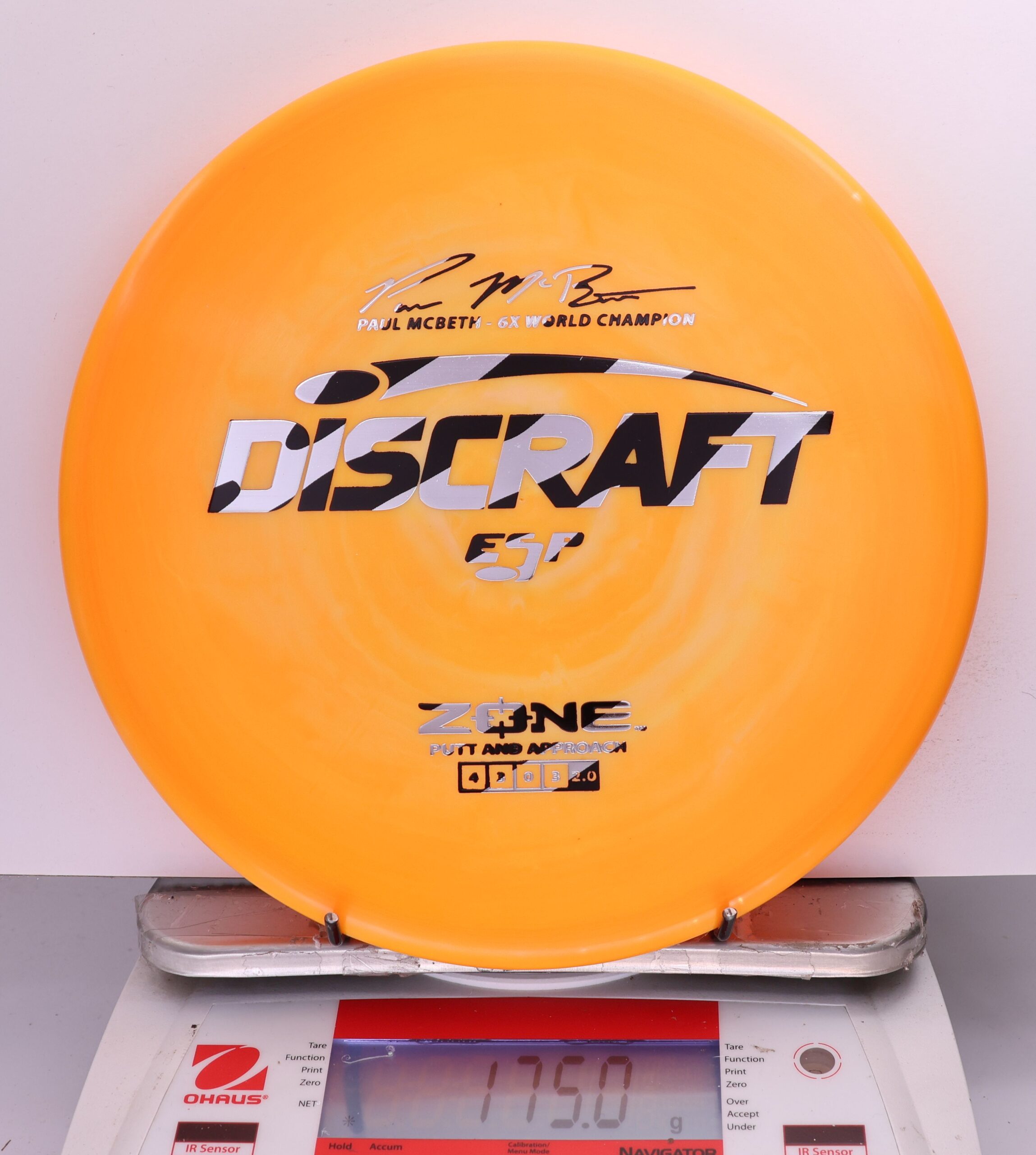 661582 ESP Zone, Paul McBeth 6X - #935 Orange, 175