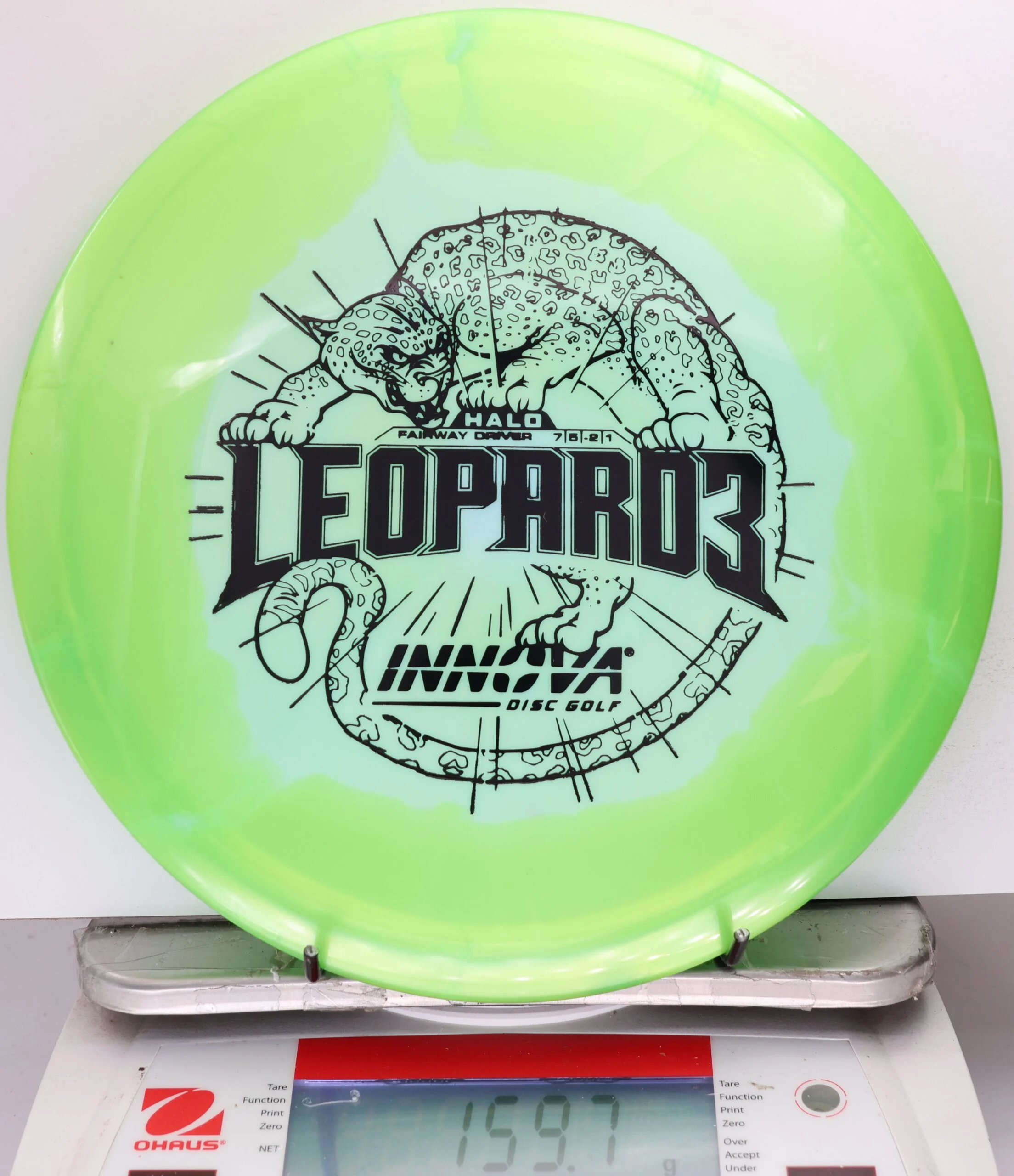 661890 Halo Star Leopard3 - #337 GreenLtGreen, 160