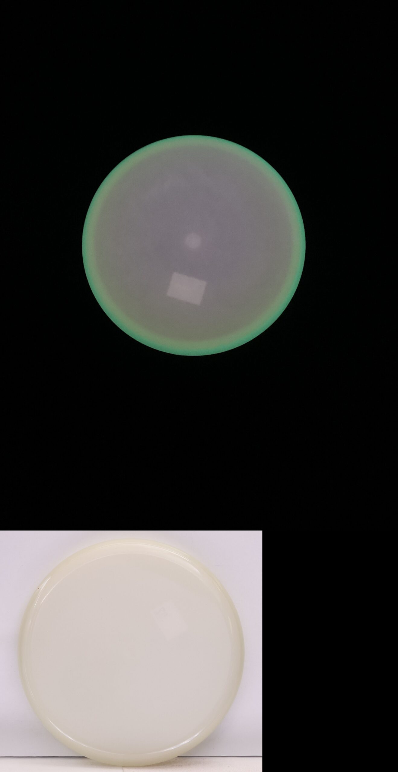 662925 Simon Line Total Eclipse Lens Cap Mini, No Stamp - #02 Green-White