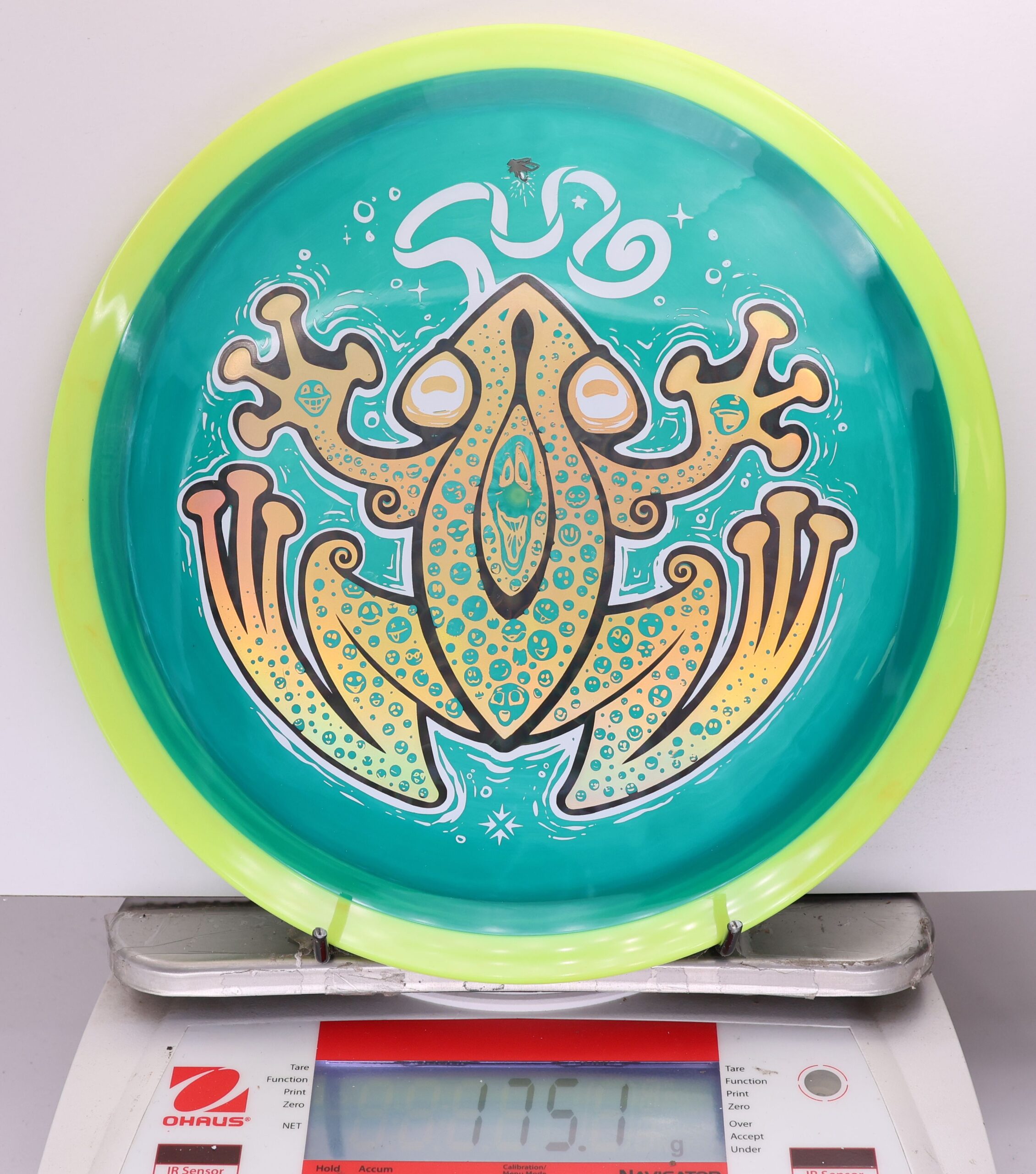 664427 RETOOLED Simon Line Neutron Time-Lapse, DFX Special Stamps - #02 Yellow-Aqua, 175