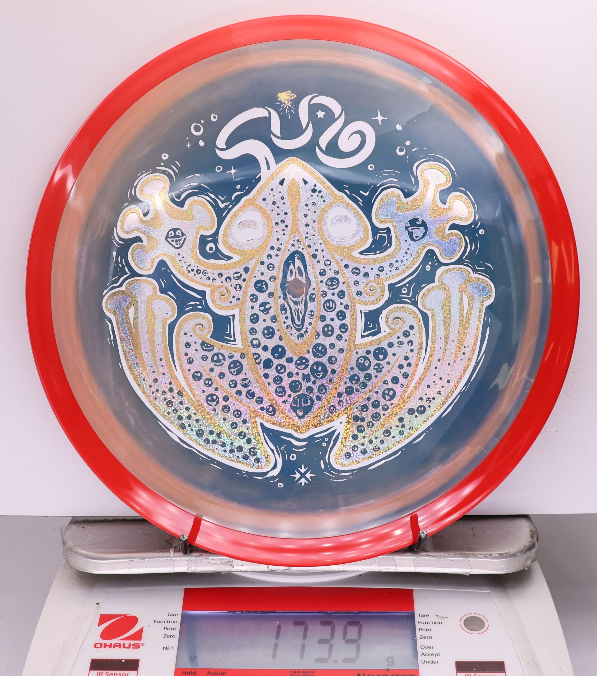 664431 RETOOLED Simon Line Neutron Time-Lapse, DFX Special Stamps - #06 Red-OrngNavy, 174