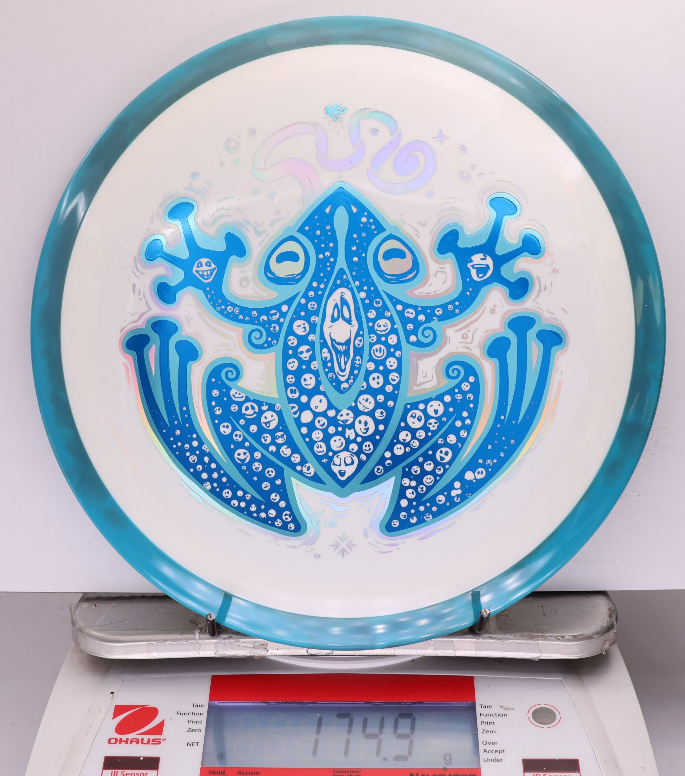 664439 RETOOLED Simon Line Neutron Time-Lapse, DFX Special Stamps - #07 Blue-White, 175