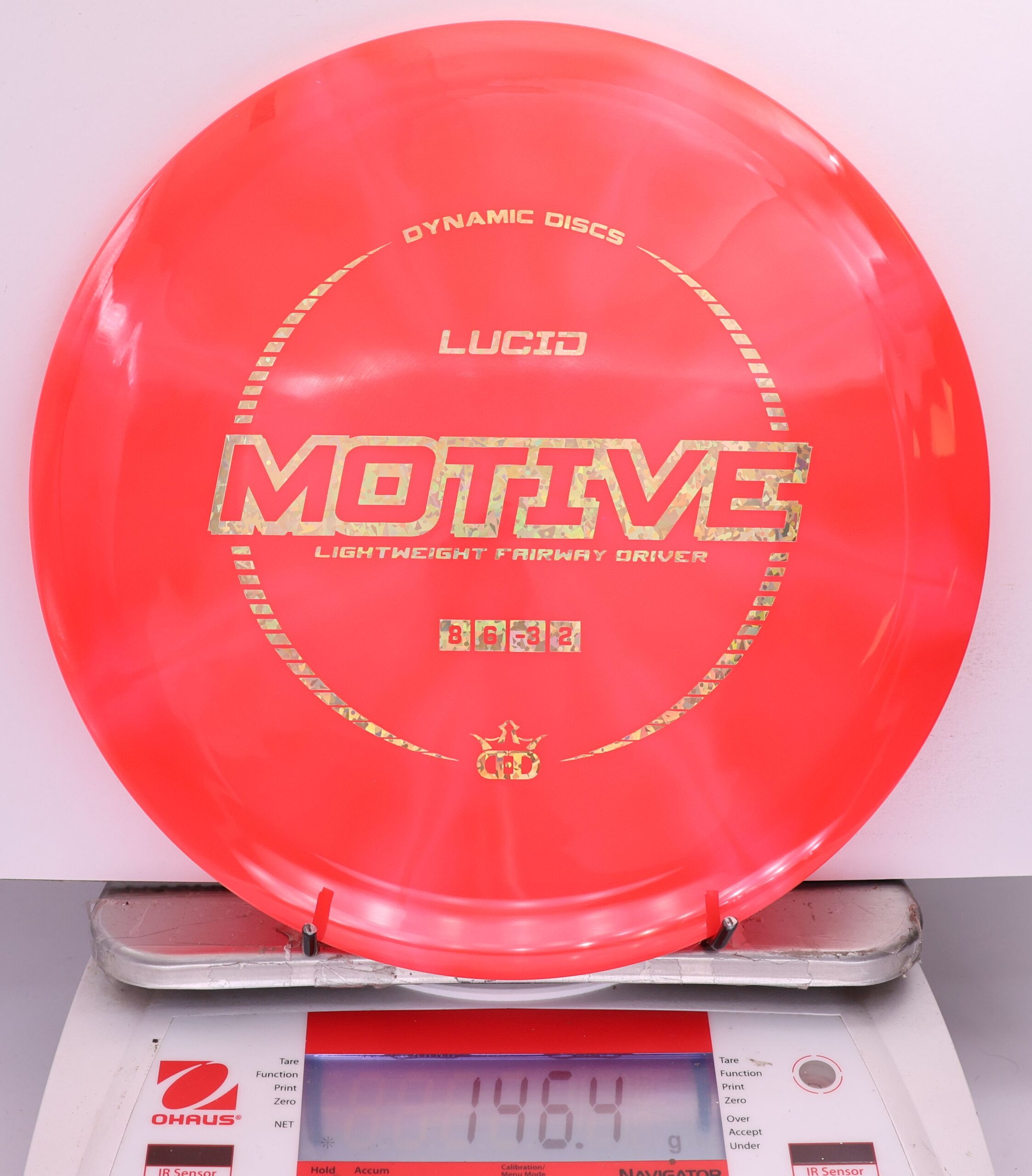 665691 Lightweight Lucid Burst Motive - #13 Red, 146
