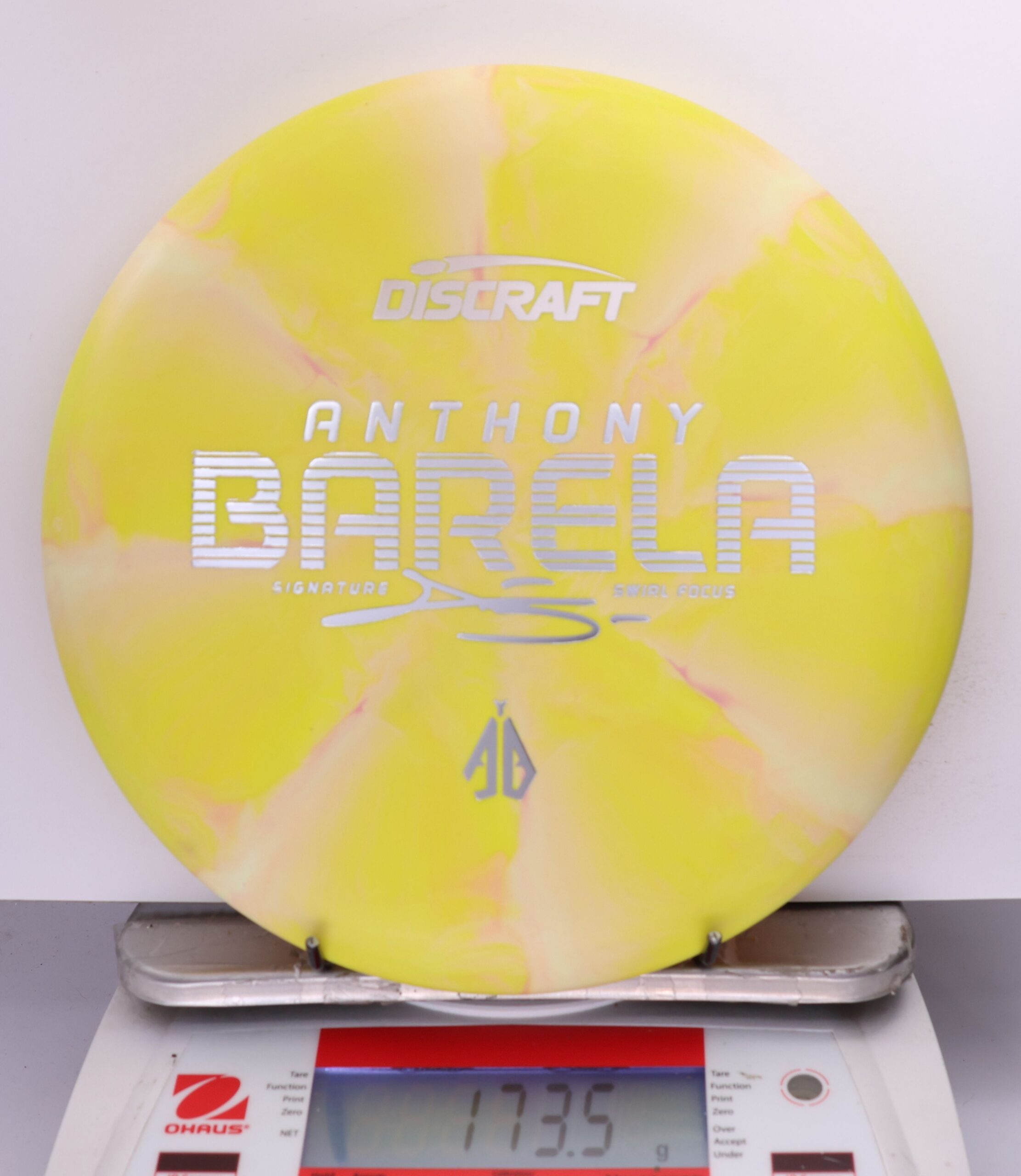 670758 Crazy Tuff Swirl Focus, Anthony Barela - #03 Yellow, 174