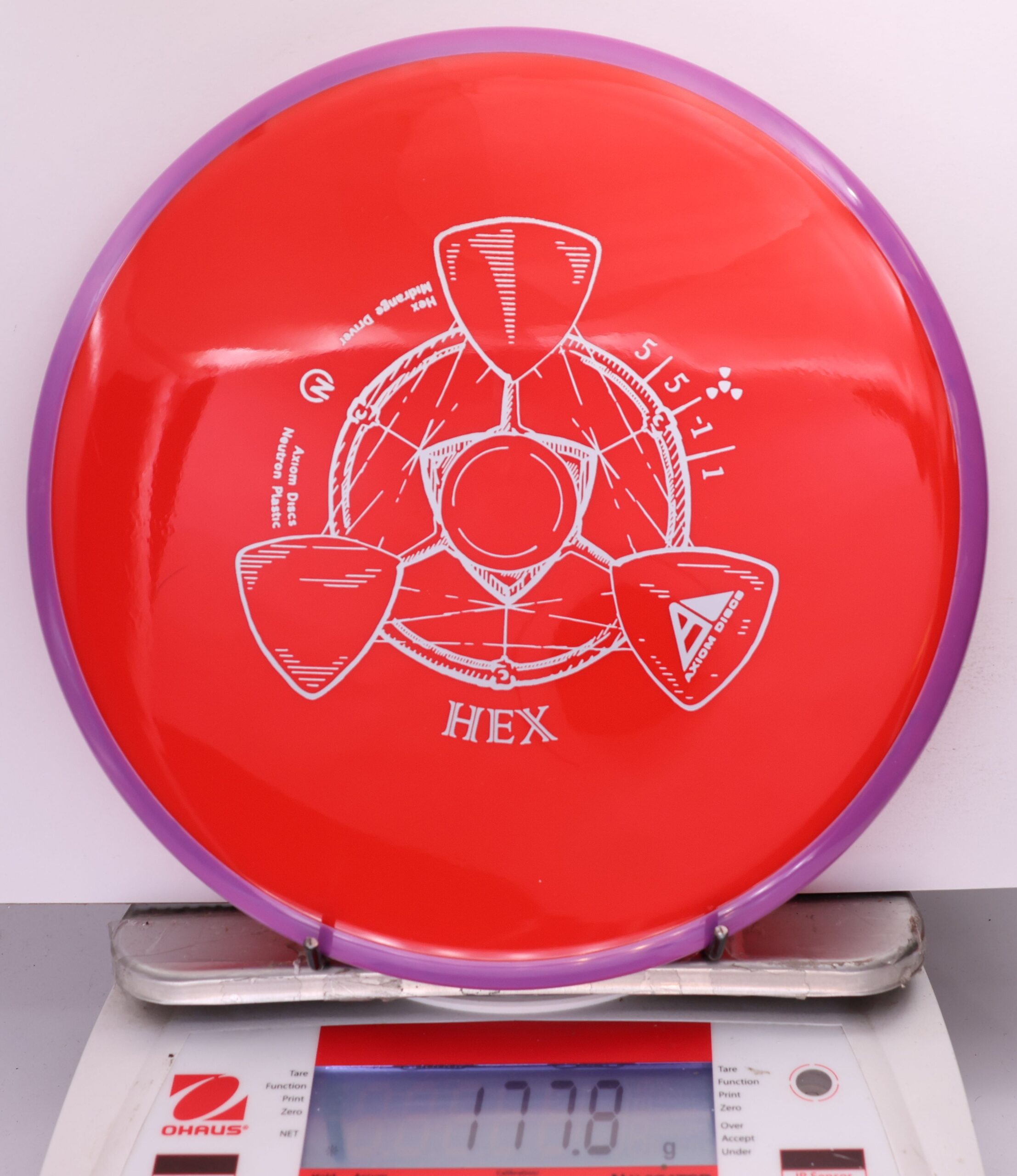 671950 Neutron Hex - #54 Purple-Red, 178