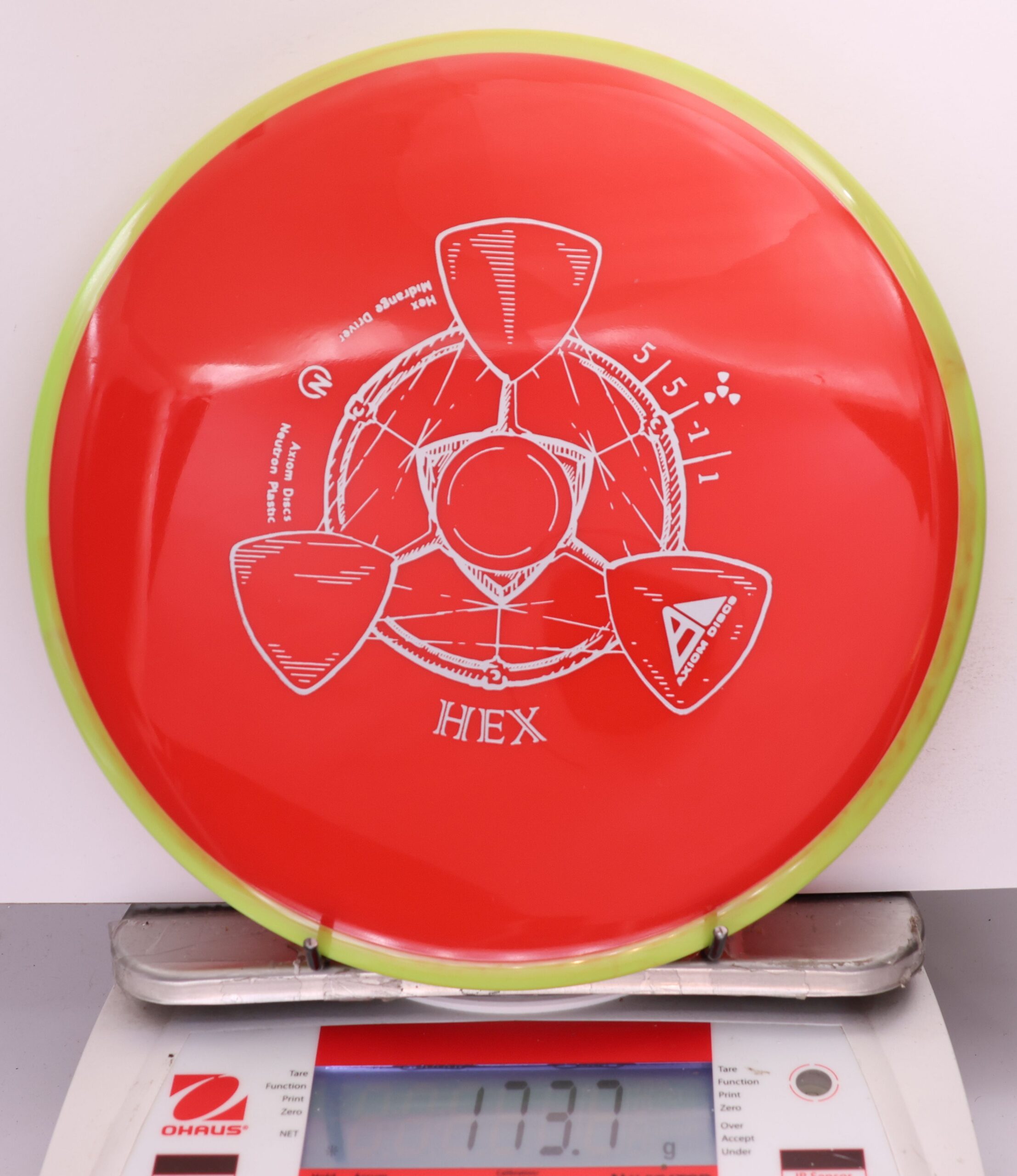 671952 Neutron Hex - #56 Yellow-Red, 174