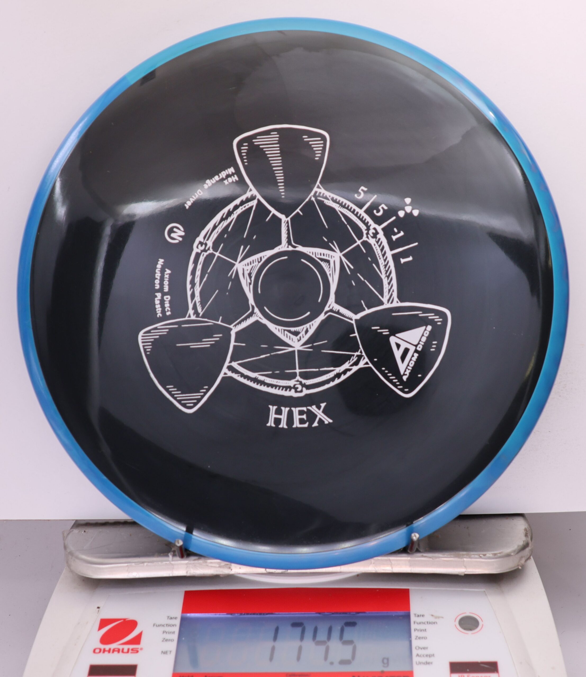 671972 Neutron Hex - #60 Blue-Black, 175